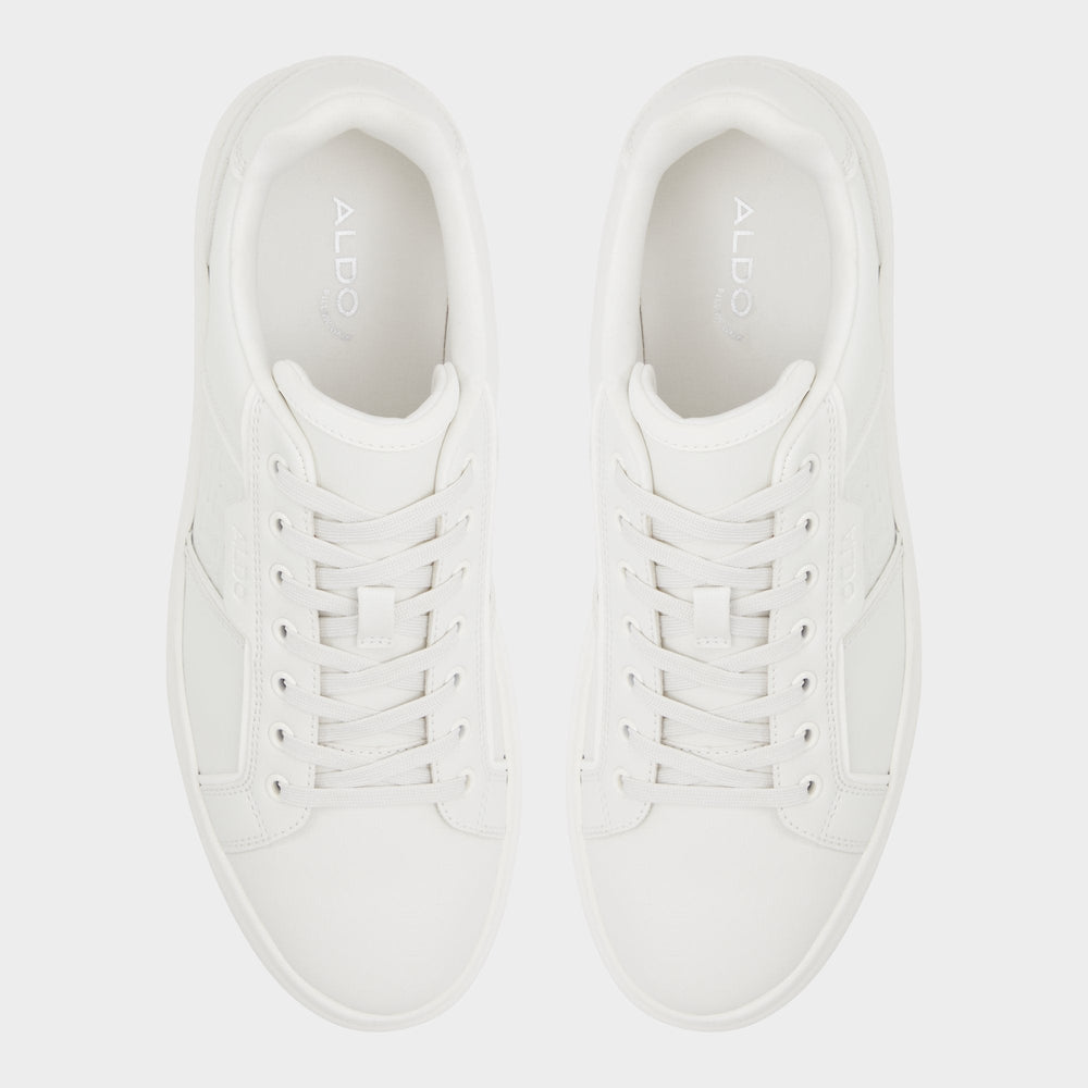 Aldo | Courtline White/Bone Men's Low top - Low top sneaker, Cup sole