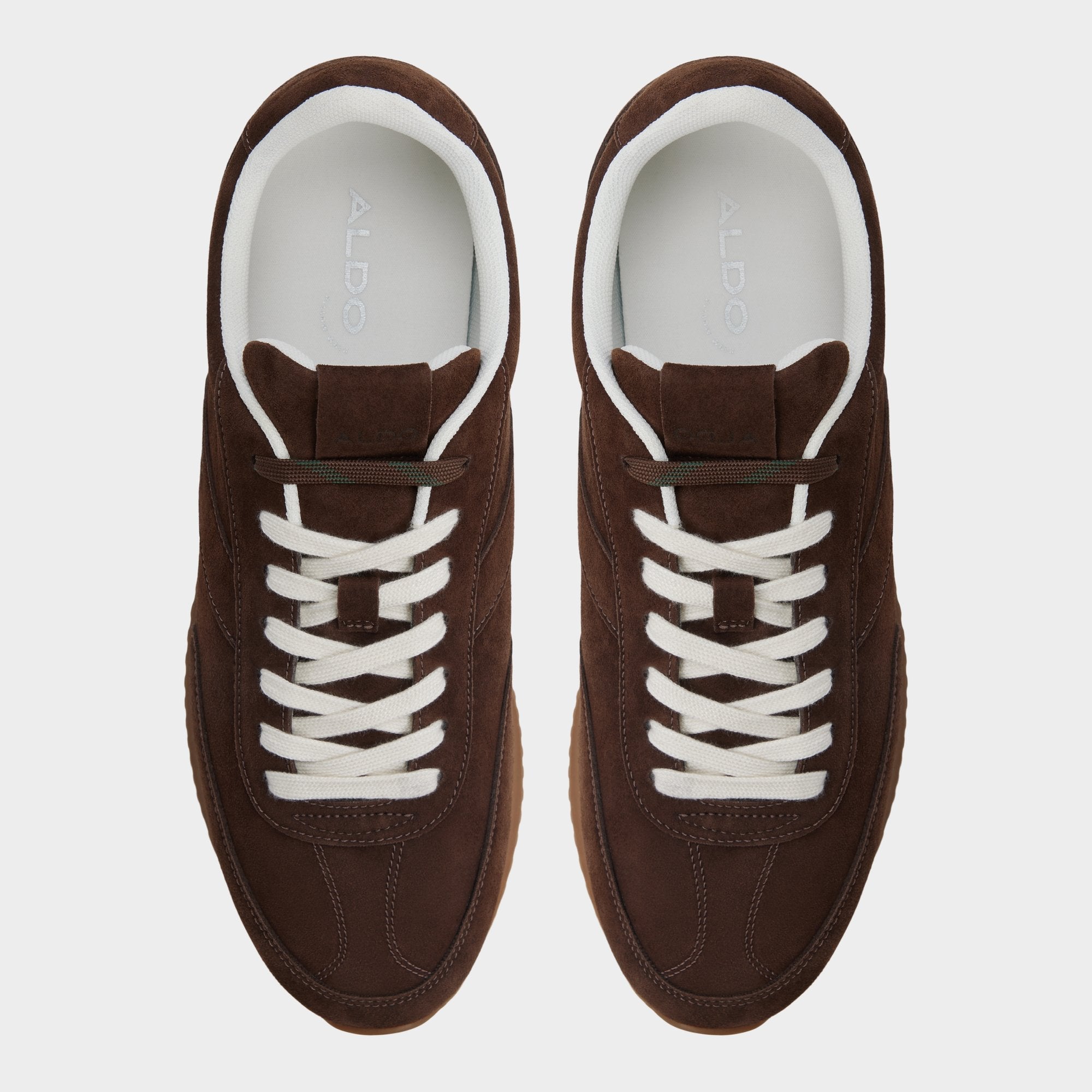 Aldo | Nathaniell in Dark Brown - Low top sneaker, Cup sole