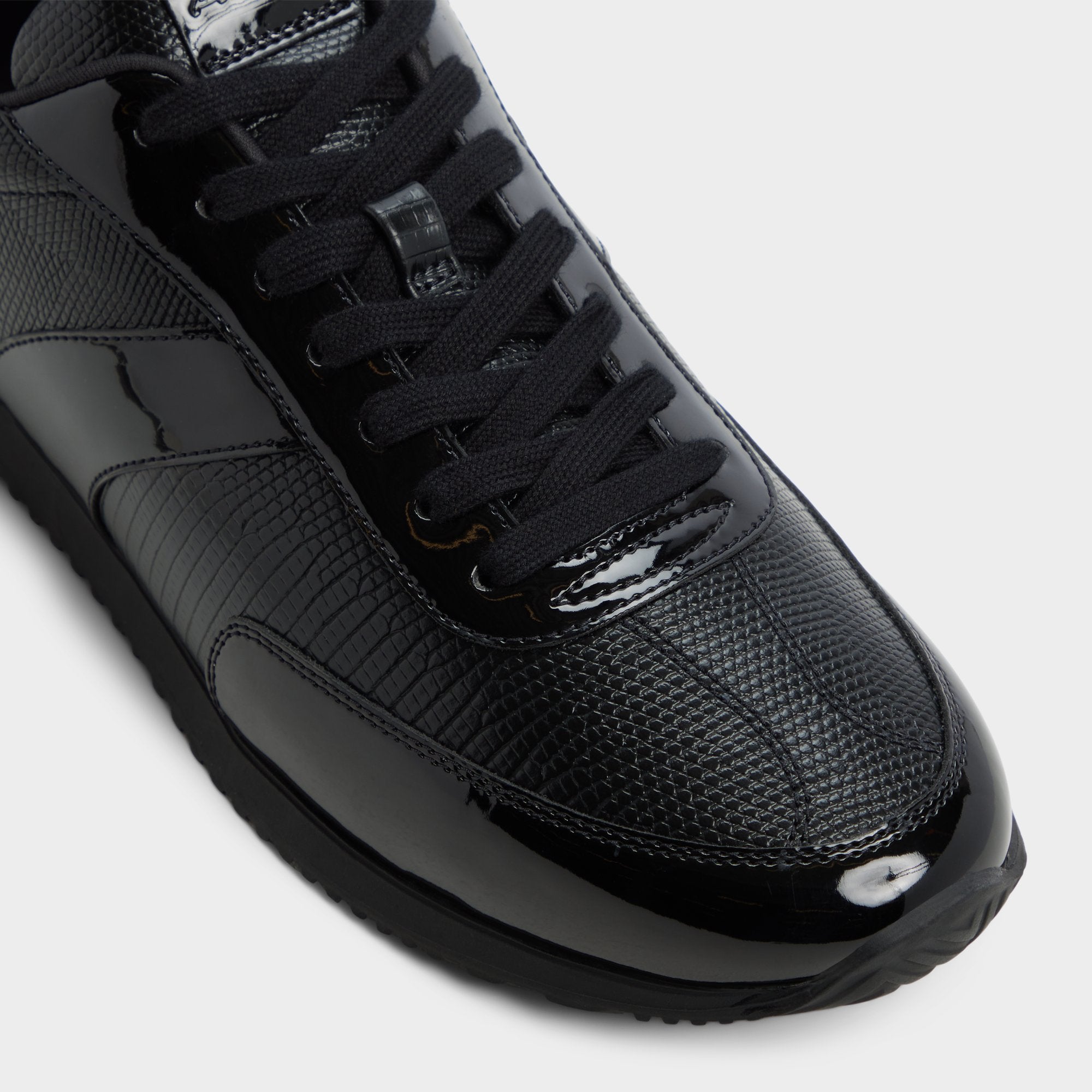 Aldo | Nathaniel in Other Black - Low top sneaker, Cup sole