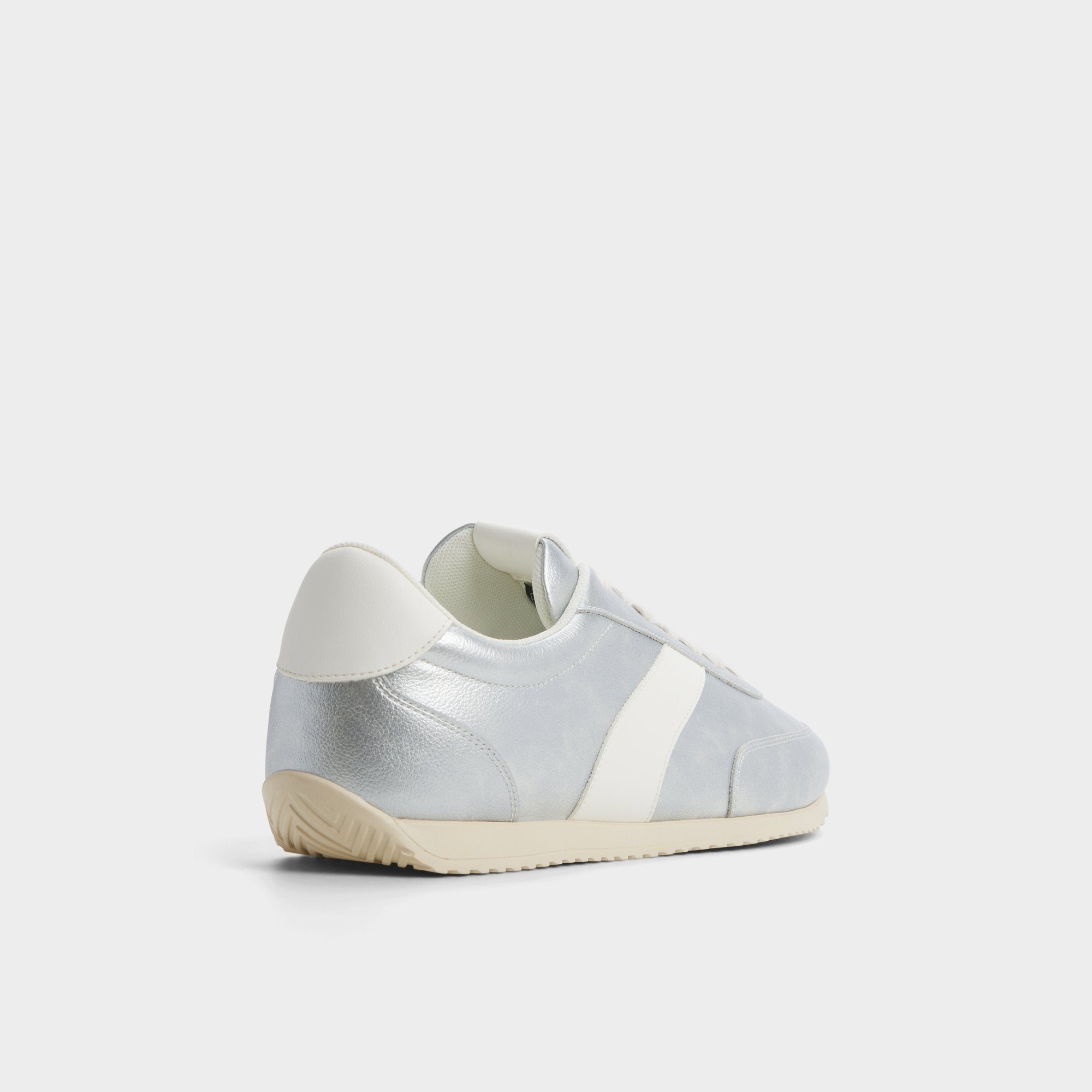 Aldo | Nathaniel in Silver - Low top sneaker, Cup sole