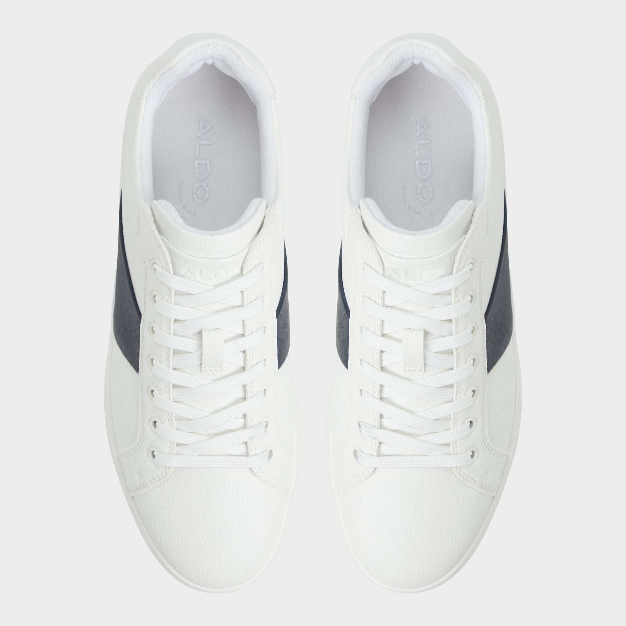Aldo | Ozzy White/Navy Men's Low top - Low top sneaker, Cup sole