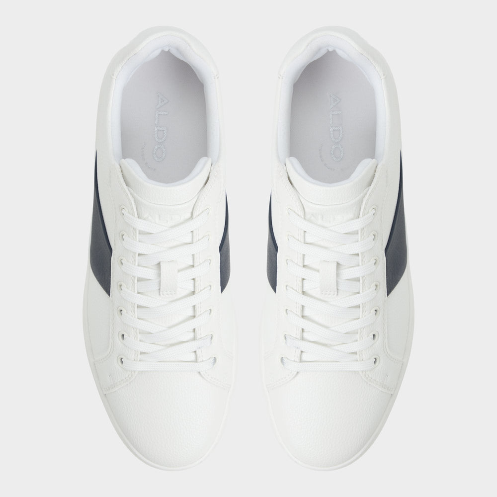 Aldo | Ozzy White/Navy Men's Low top - Low top sneaker, Cup sole