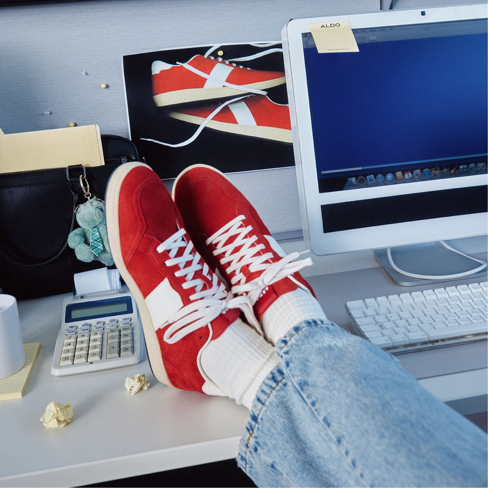 Aldo | Roscoe in Red 14161307 - Low top sneaker, Cup sole