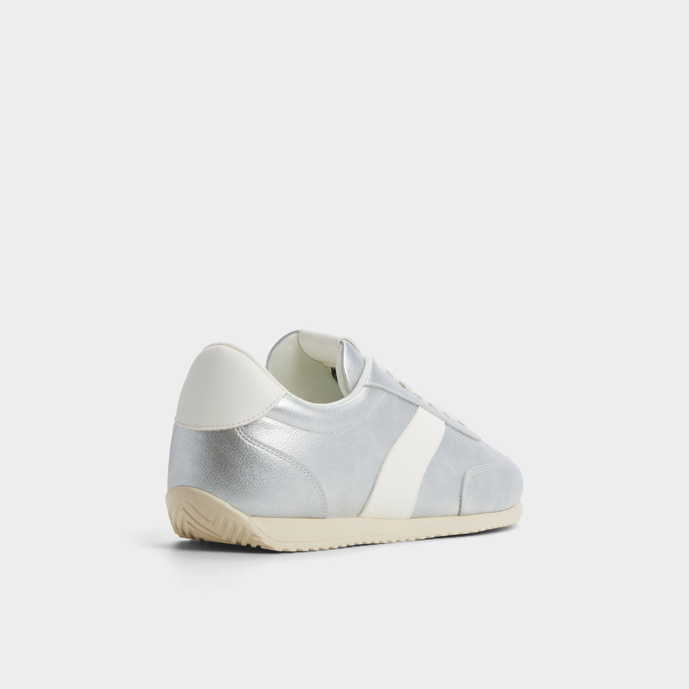 Aldo | Nathaniell in Silver - Low top sneaker, Cup sole