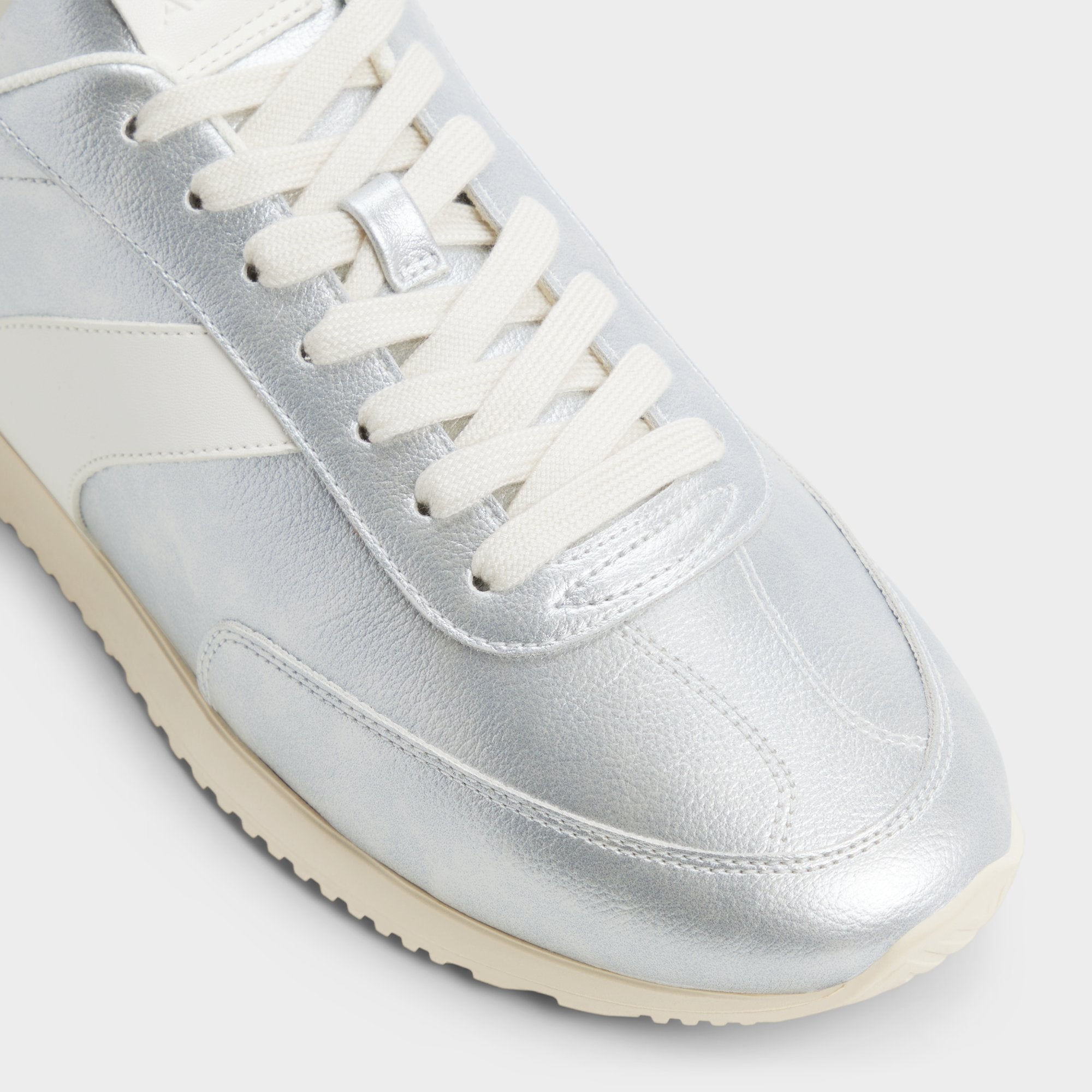 Aldo | Nathaniell in Silver - Low top sneaker, Cup sole