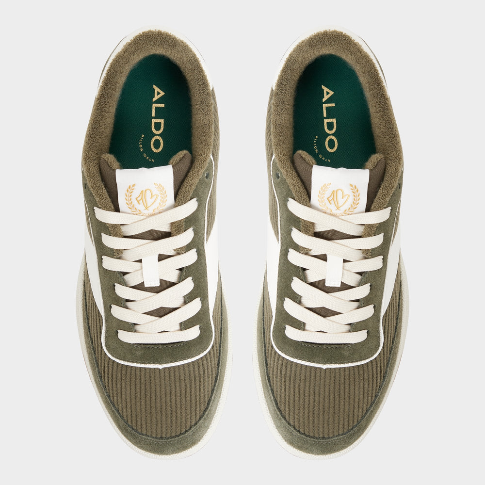 Aldo | Ashwin in Olive - Low top sneaker, Cup sole