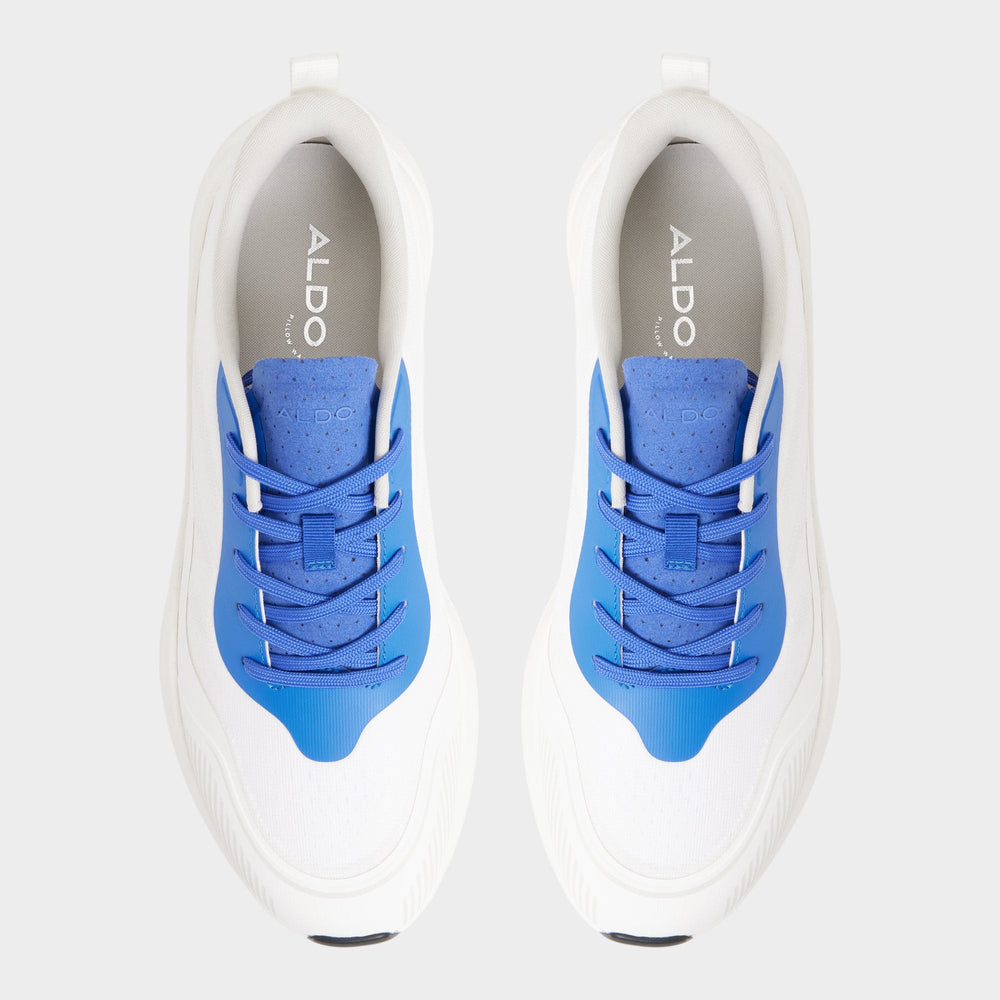 Aldo | Pillowsnkr in M White Blue14112546 - Jogger sneaker, Jogger sole
