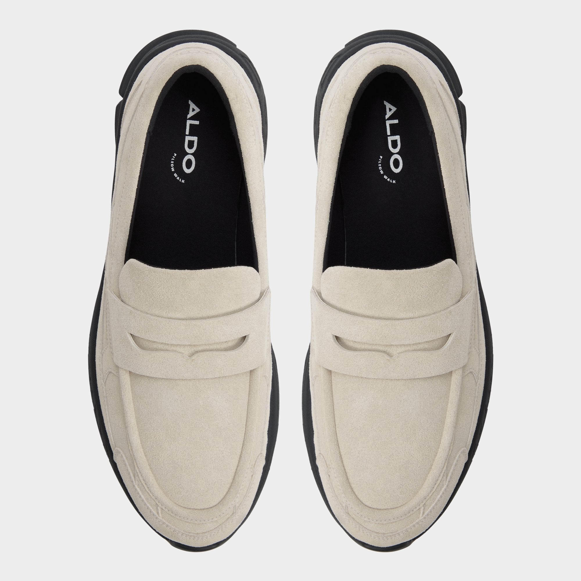 Aldo | Loafersnkr in Ivory - Slip-on sneaker, Jogger sole