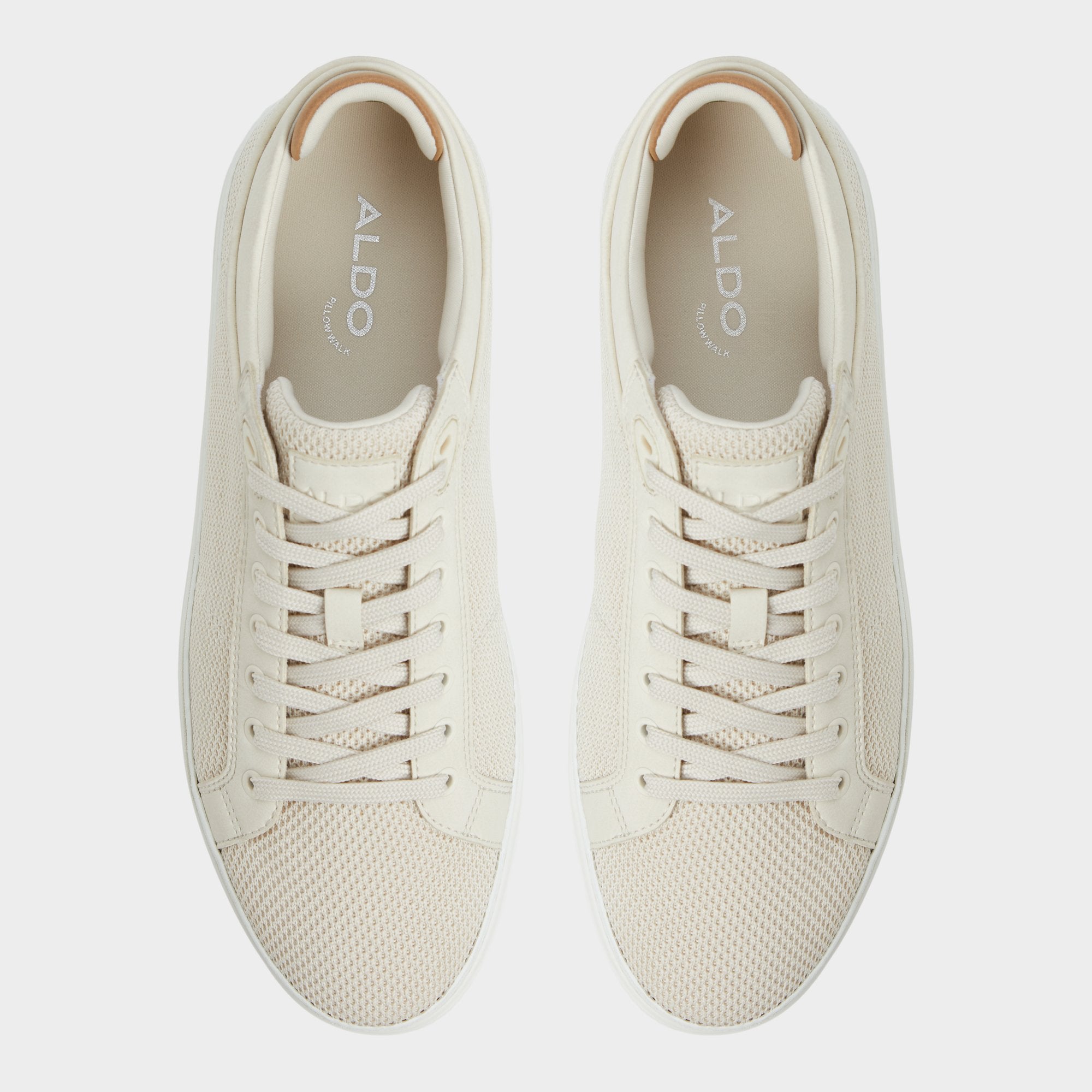 Aldo | Finespec Bone Synthetic Knit Men's Low top - Low top sneaker
