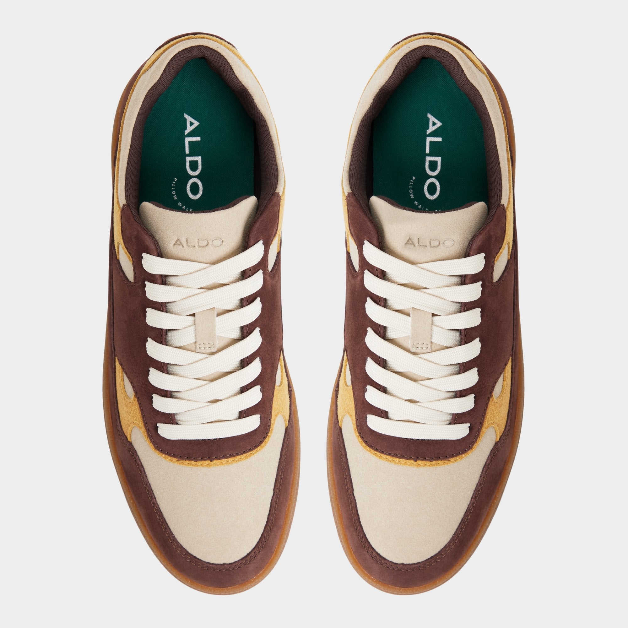 Aldo | Curtis in Brown Multi - Low top sneaker, Cup sole