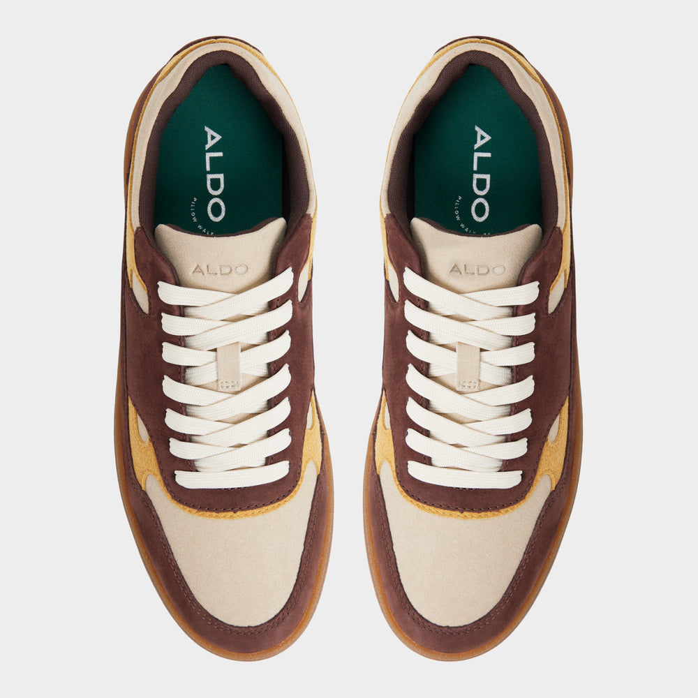 Aldo | Curtis in Brown Multi - Low top sneaker, Cup sole