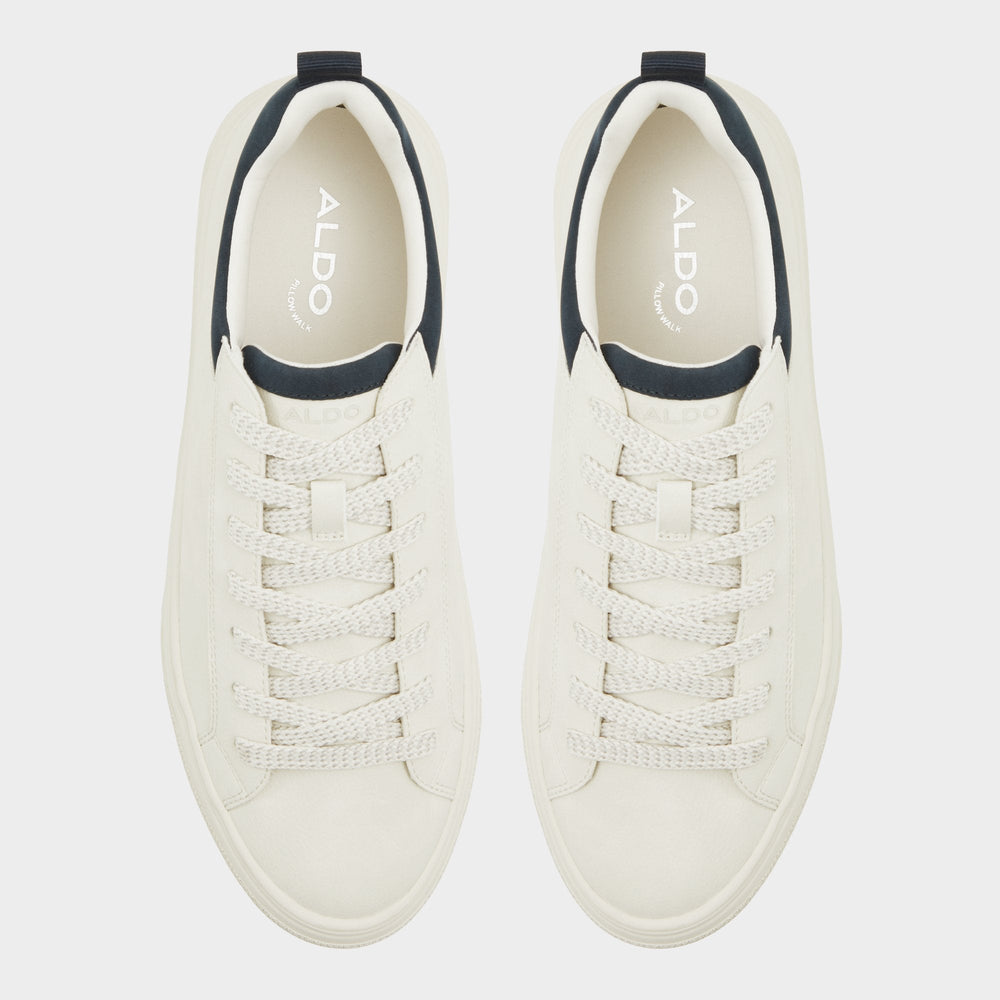 Aldo | Bas White/Bone Men's Low top - Low top sneaker, Cup sole