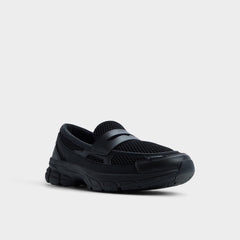 Aldo | Loafersnkr in Black - Slip-on sneaker, Jogger sole