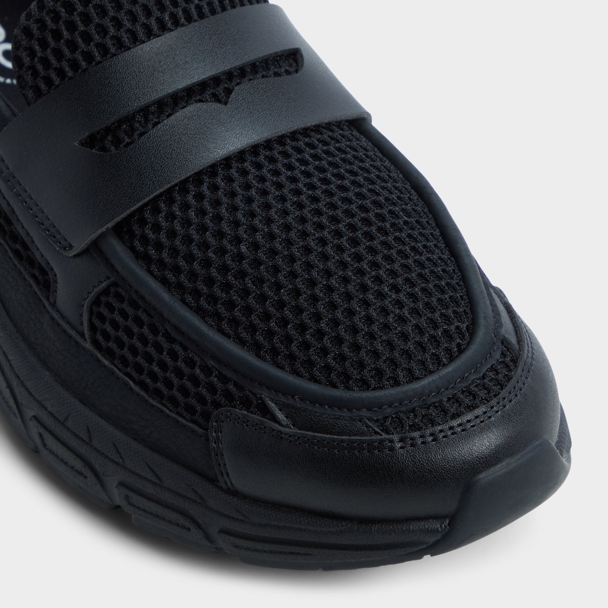 Aldo | Loafersnkr in Black - Slip-on sneaker, Jogger sole