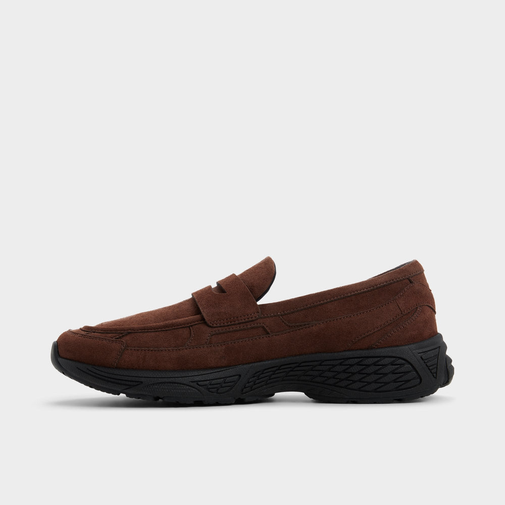 Aldo | Loafersnkr in Rust - Slip-on sneaker, Jogger sole