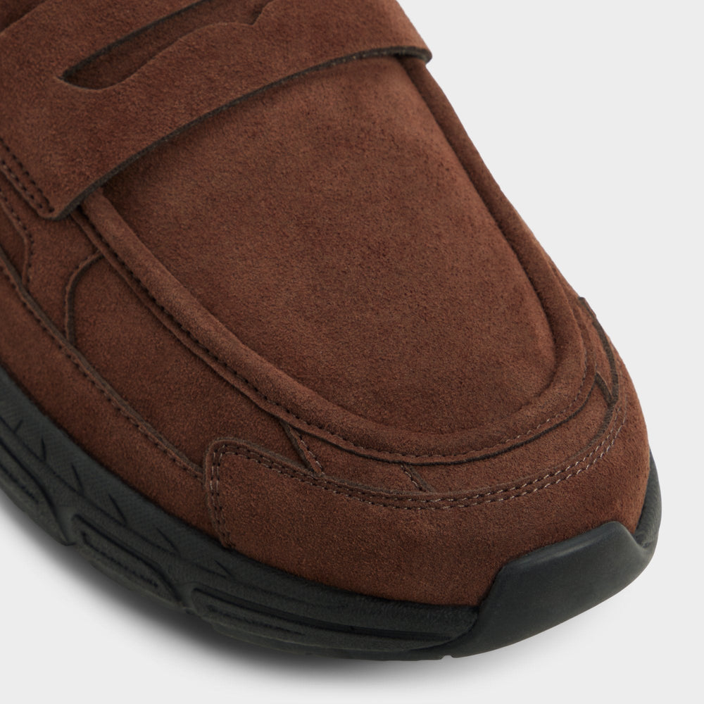 Aldo | Loafersnkr in Rust - Slip-on sneaker, Jogger sole