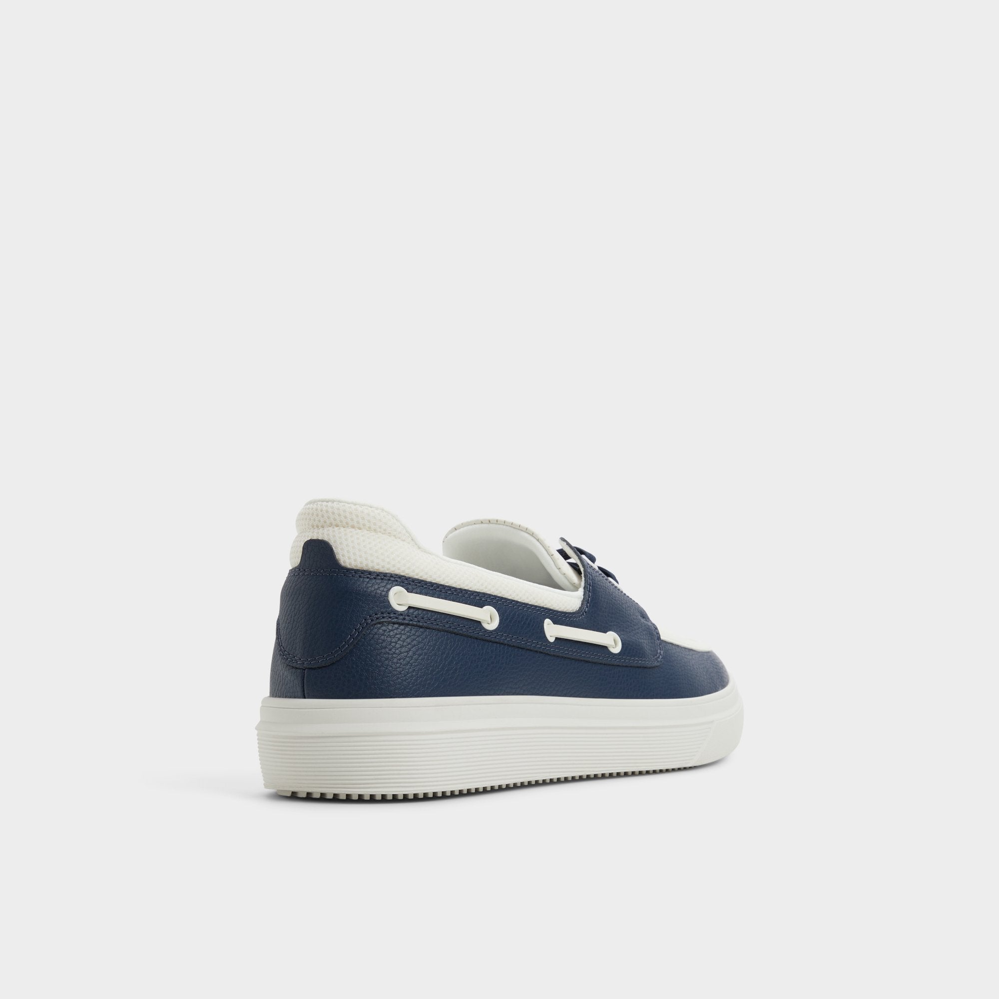 Aldo | Wildwave White/Navy Men's Casual Shoes - Boat shoe