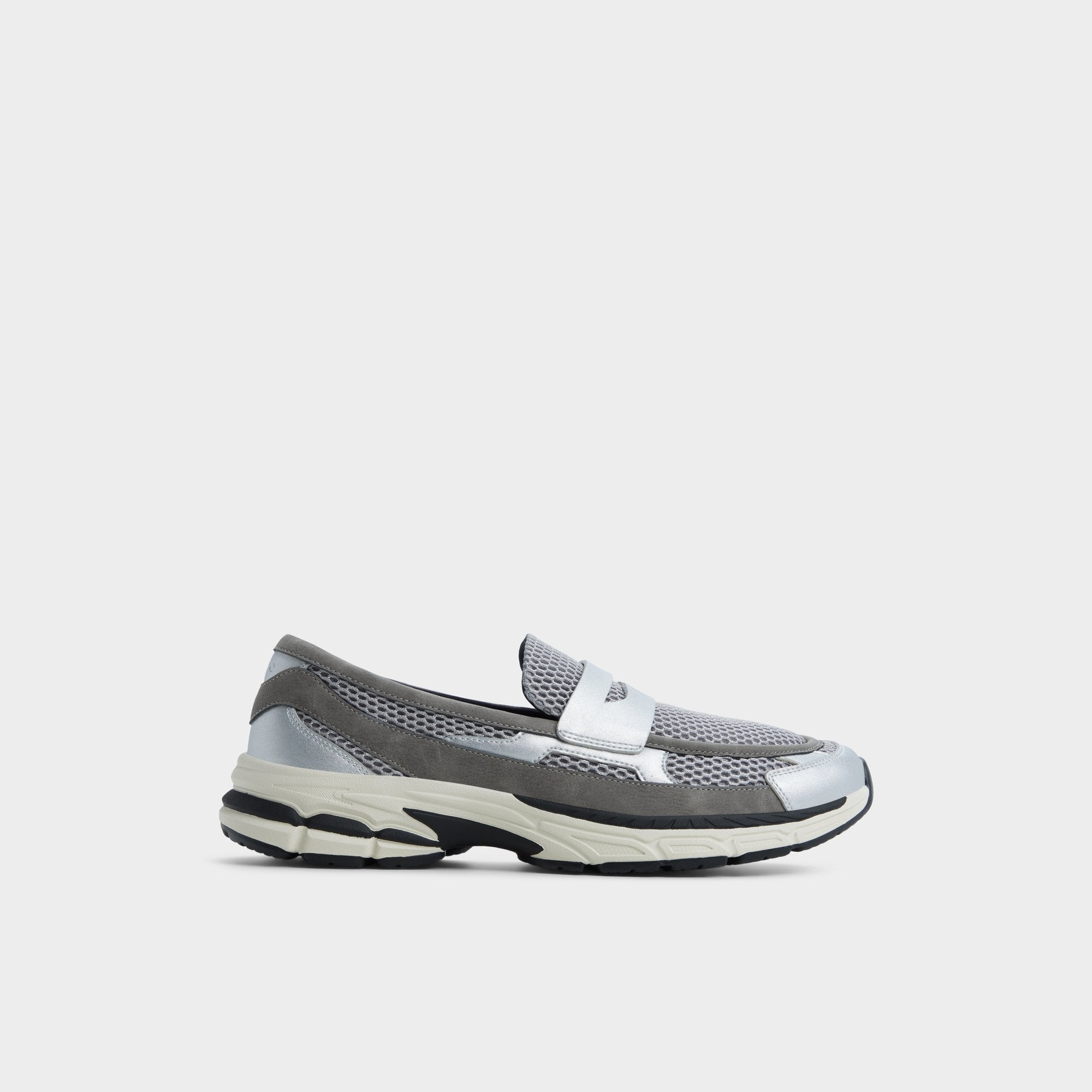 Aldo | Loafersnkr in Light Grey 14161944 - Slip-on sneaker, Jogger sole
