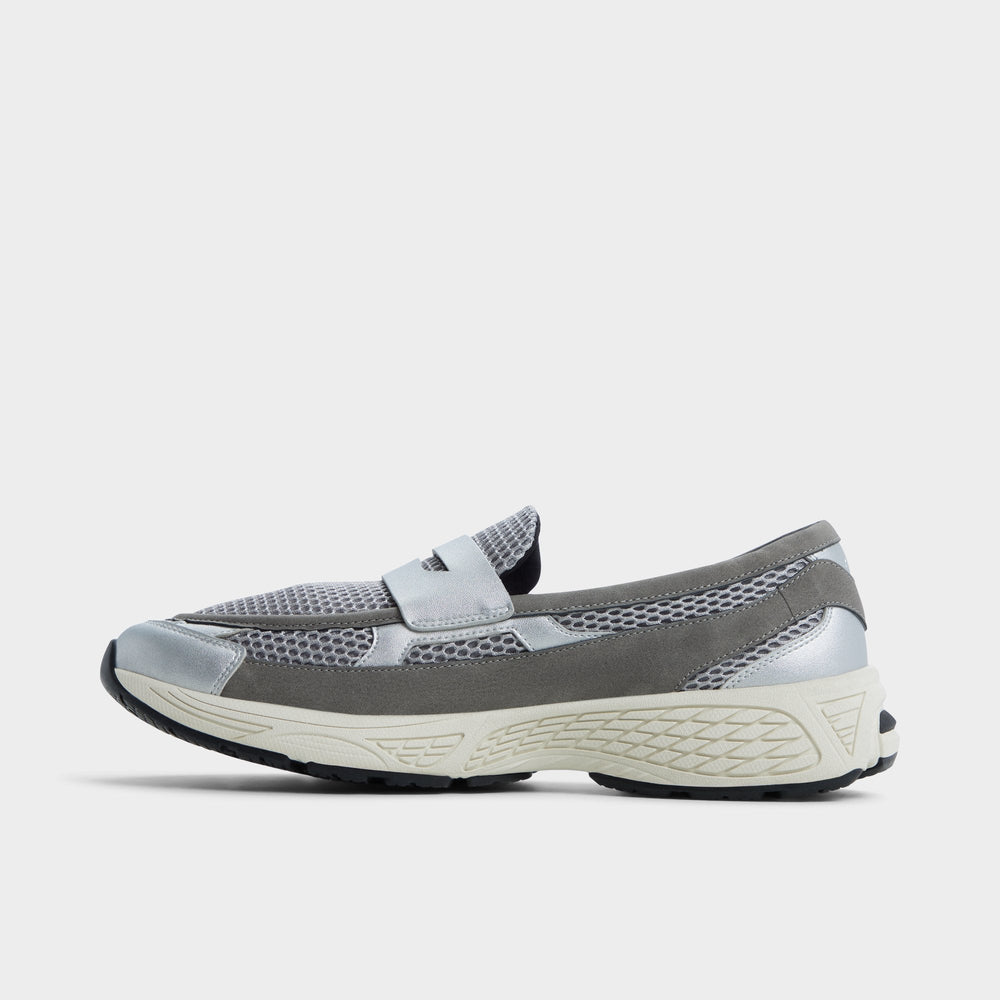 Aldo | Loafersnkr in Light Grey 14161944 - Slip-on sneaker, Jogger sole