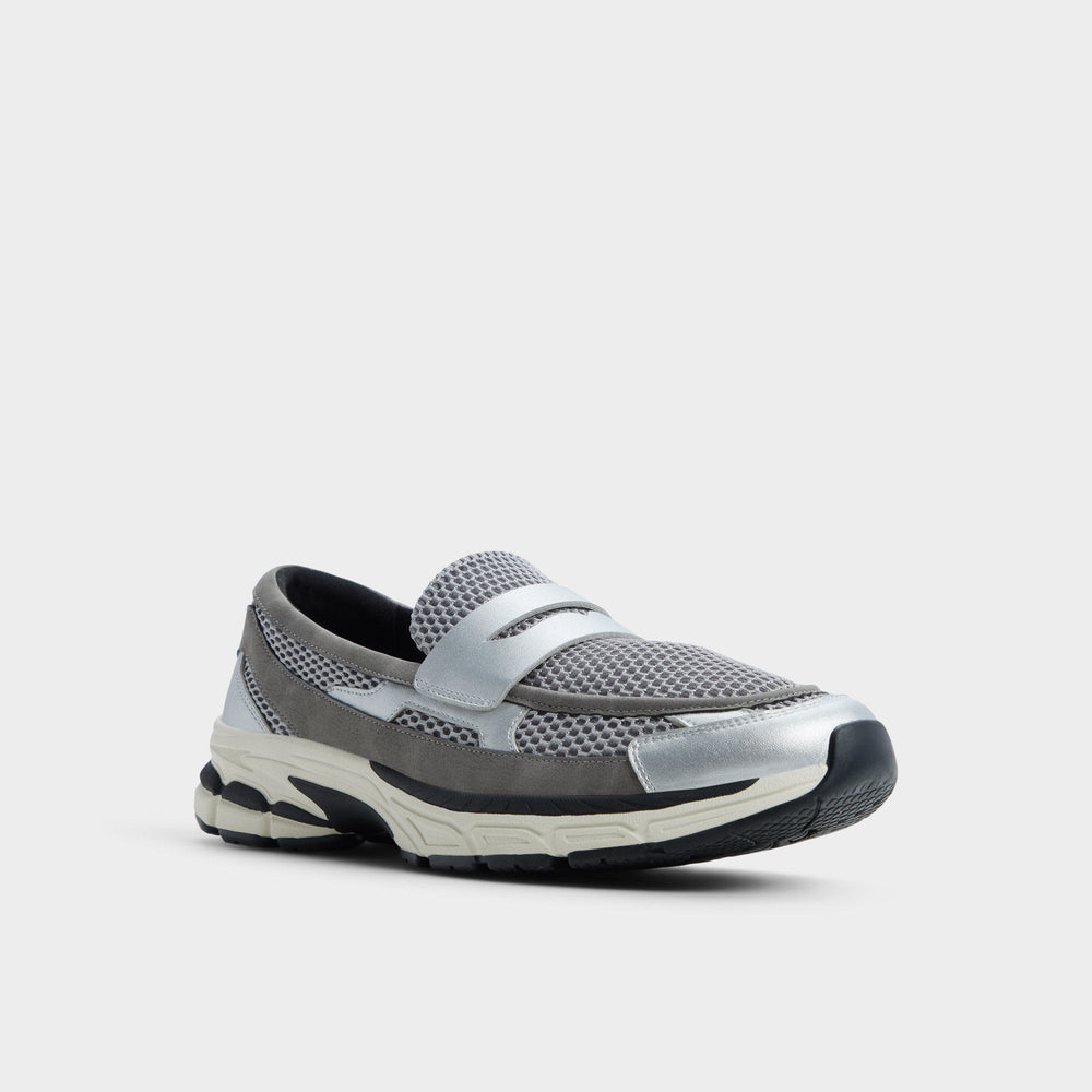 Aldo | Loafersnkr in Light Grey 14161944 - Slip-on sneaker, Jogger sole