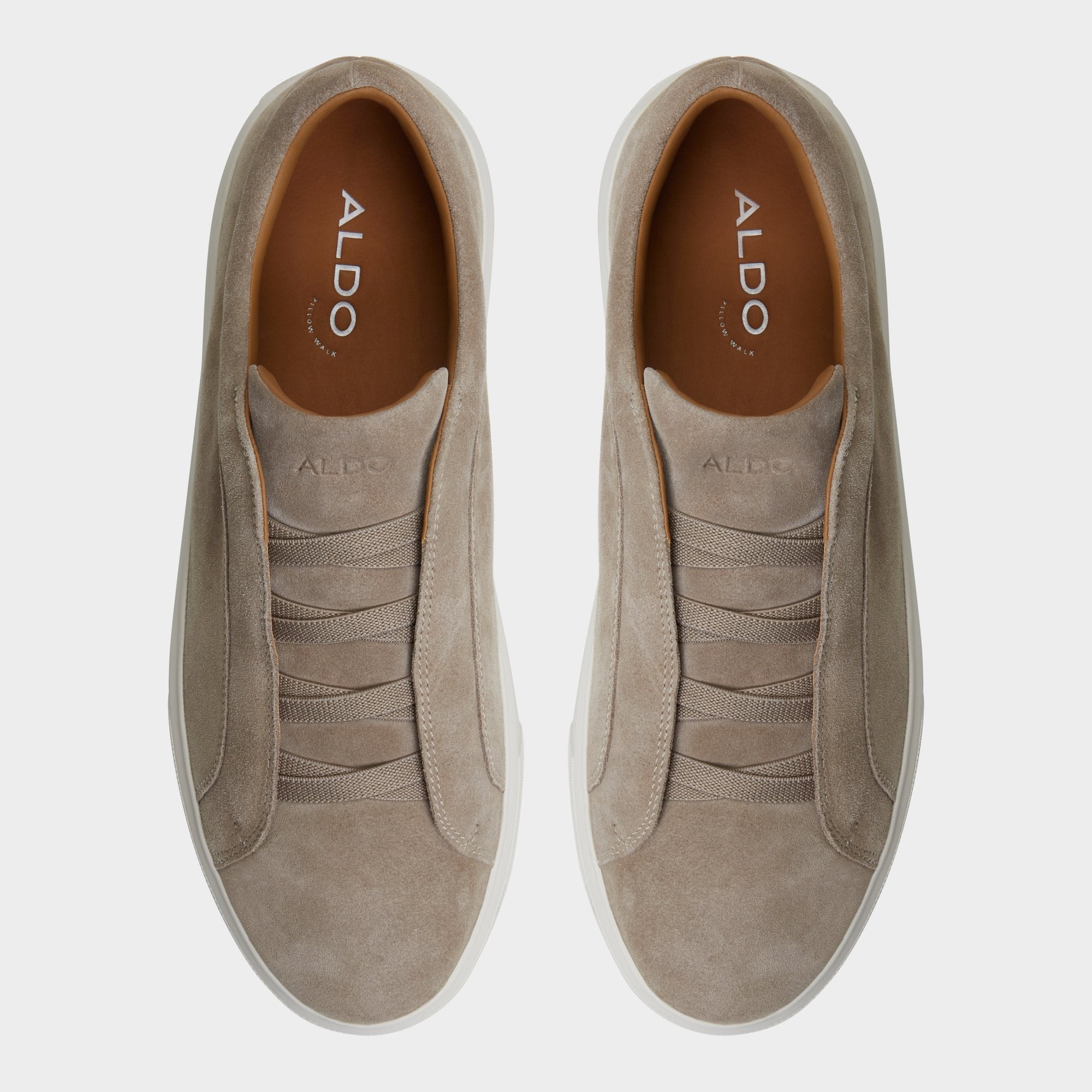 Aldo | Abbott Beige Men's Slip-ons - Slip-on sneaker