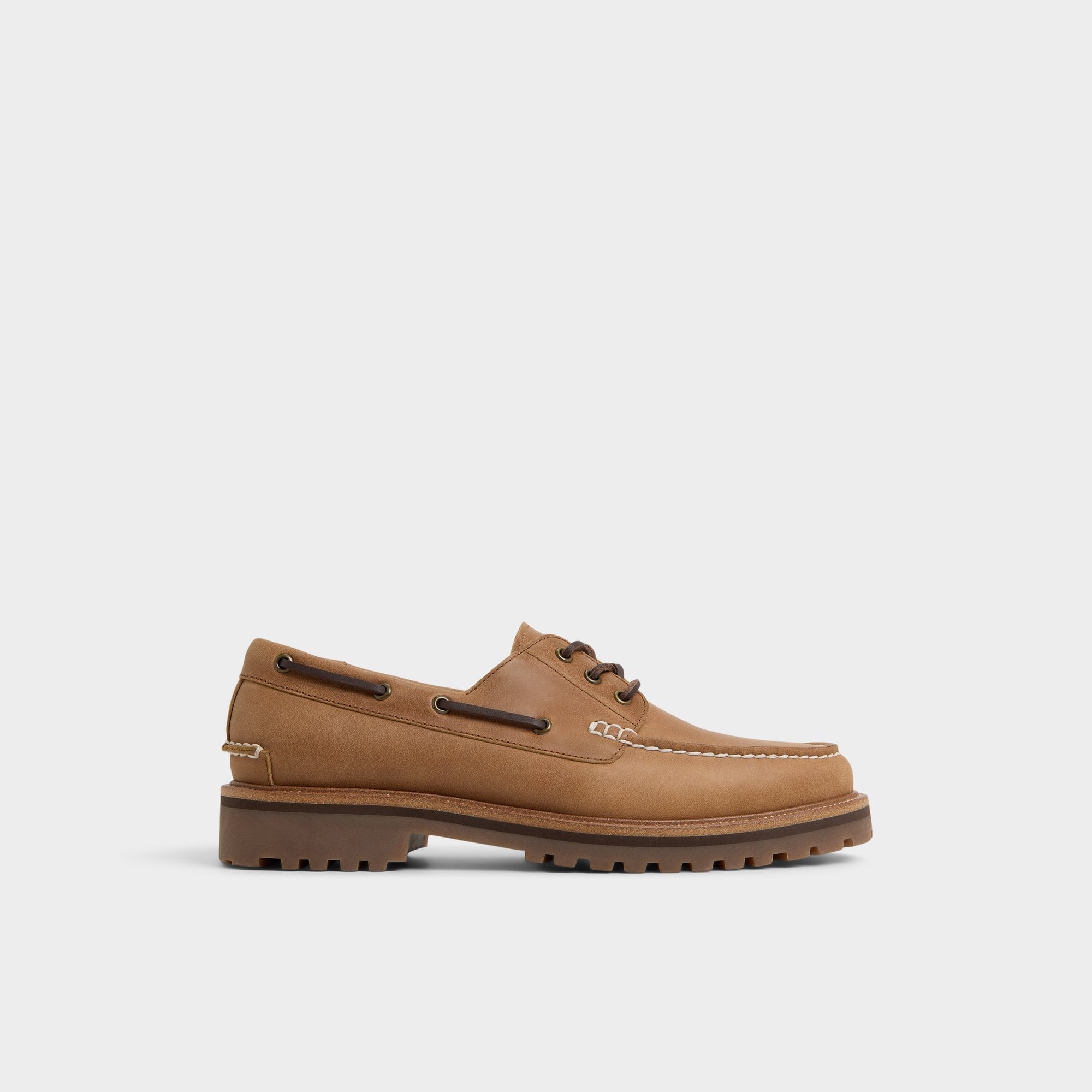Aldo | Cedric in Cognac - Boat shoe