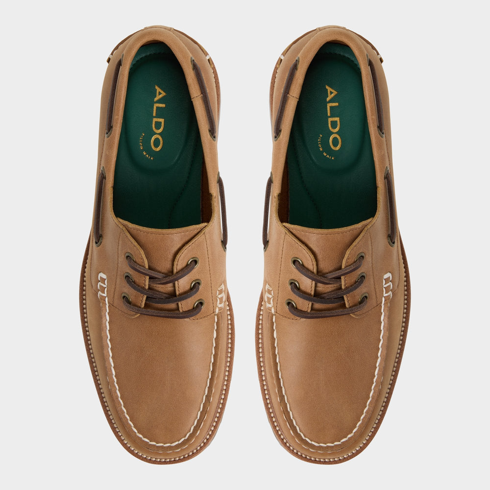 Aldo | Cedric in Cognac - Boat shoe