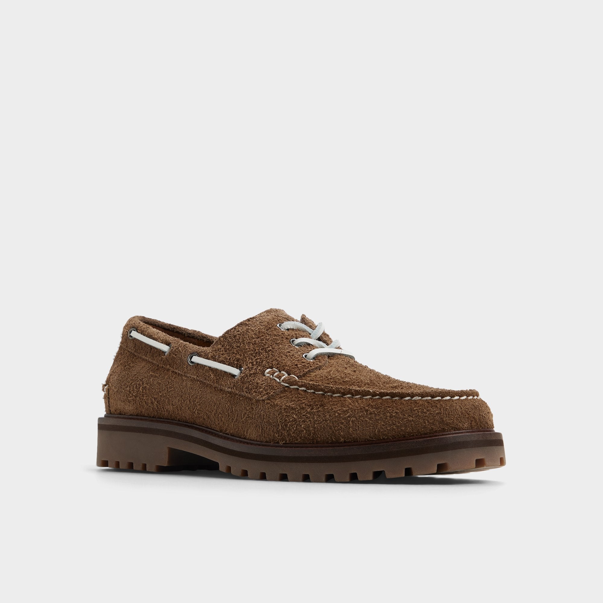 Aldo | Cedric in Open Brown - Boat shoe