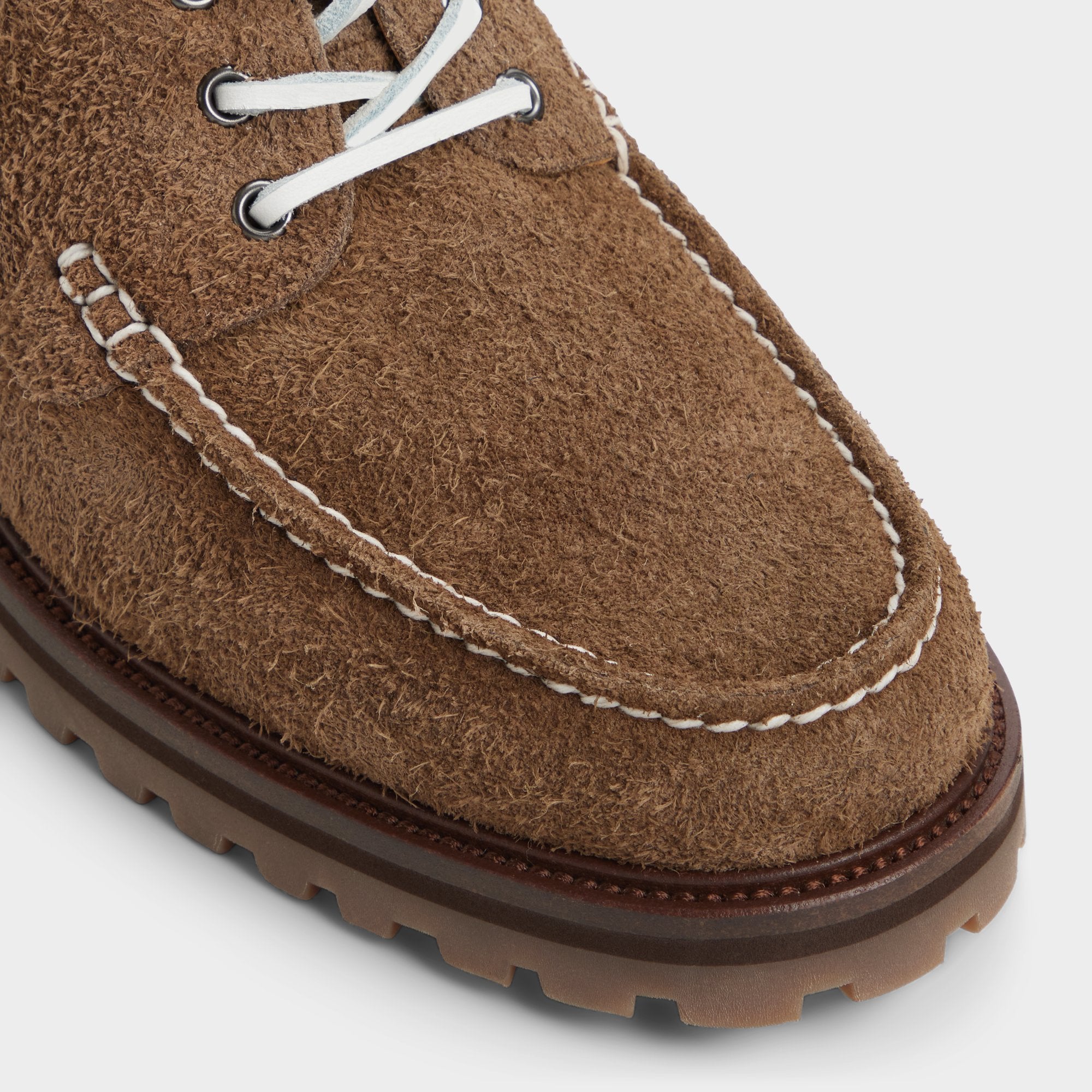 Aldo | Cedric in Open Brown - Boat shoe