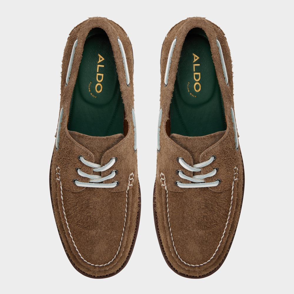 Aldo | Cedric in Open Brown - Boat shoe