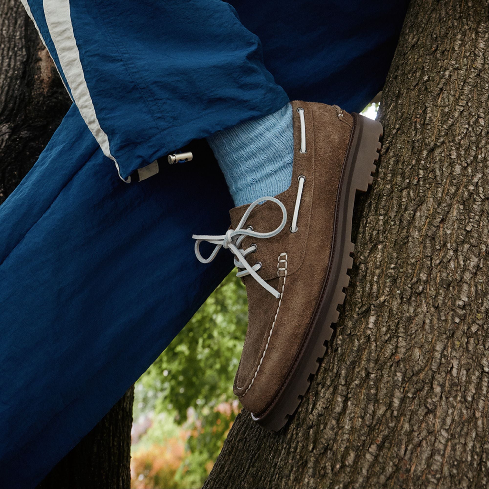 Aldo | Cedric in Open Brown - Boat shoe