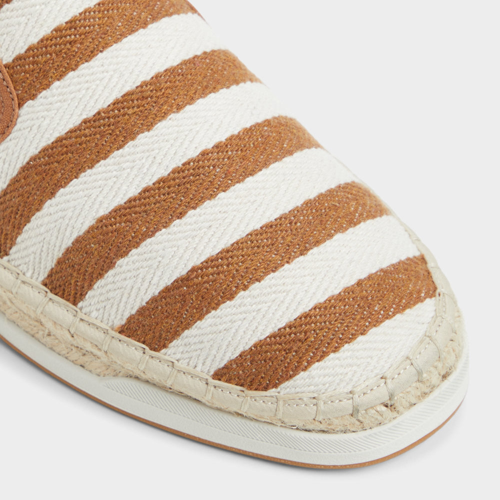 Aldo | Johnney Cognac Textile Canvas Men's Espadrilles - Espadrille