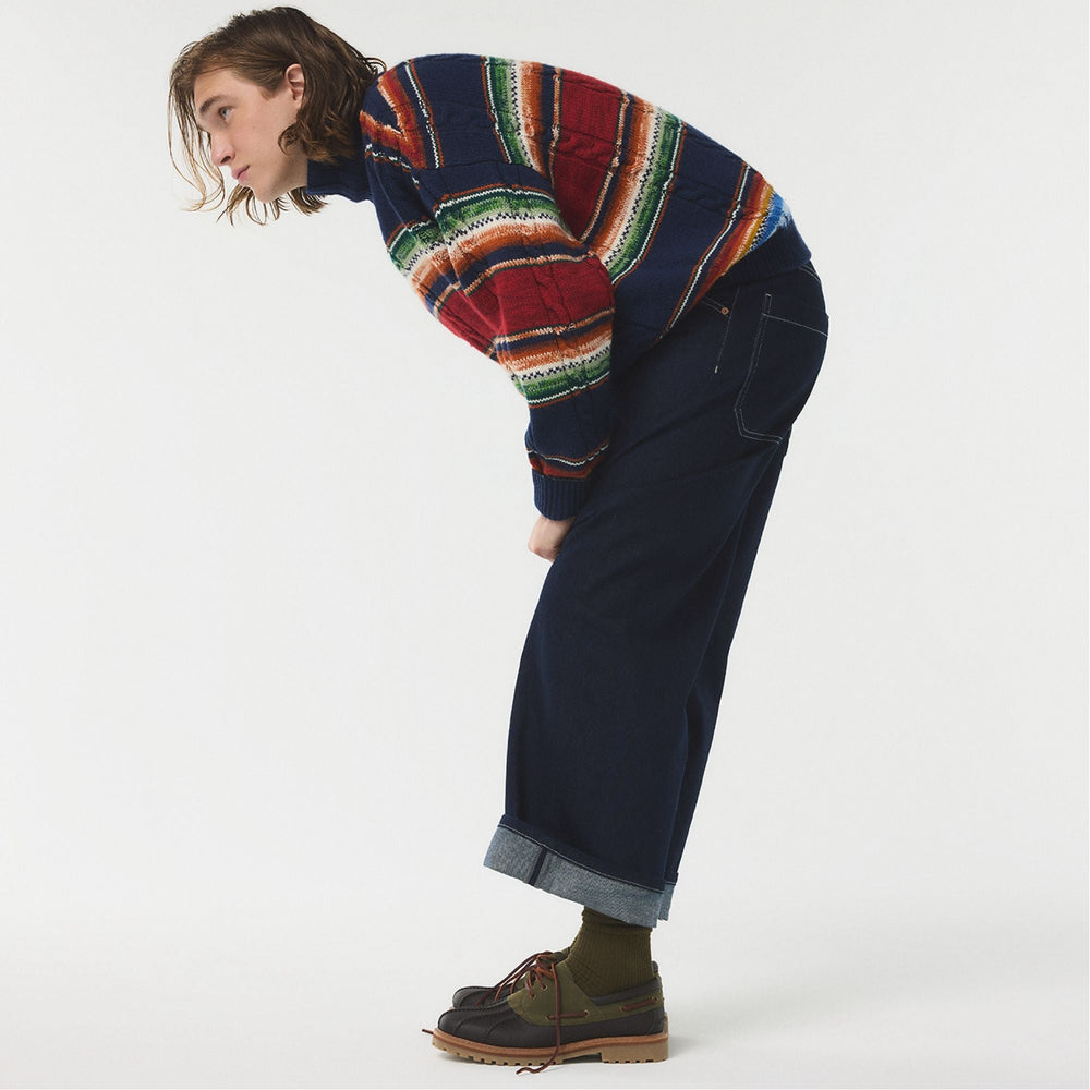 Aldo | Finn in Brown Primary Multi - Boat shoe, Lug sole