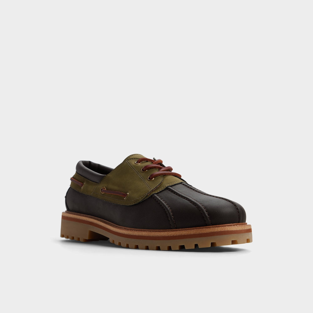 Aldo | Finn in Brown Primary Multi - Boat shoe, Lug sole