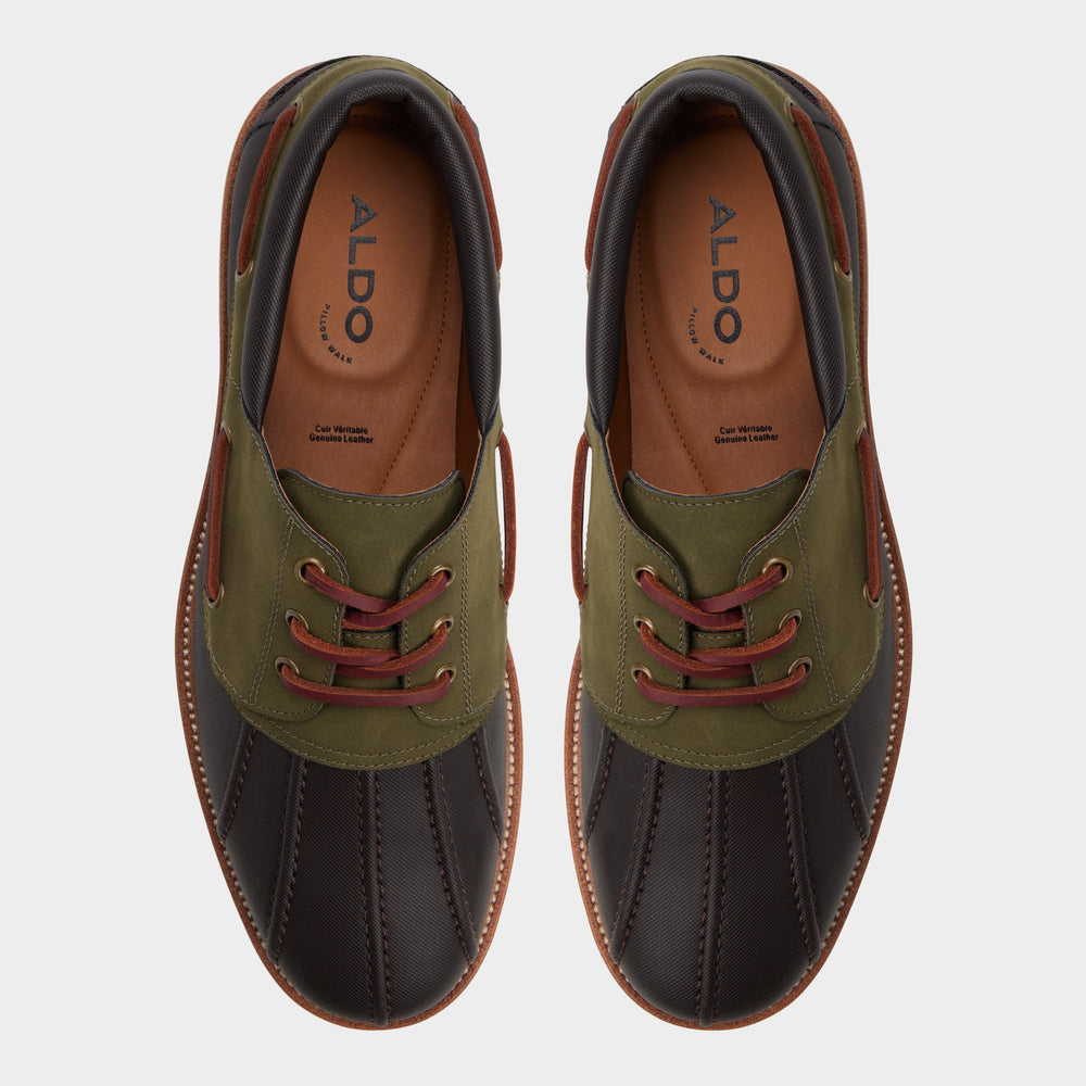 Aldo | Finn in Brown Primary Multi - Boat shoe, Lug sole