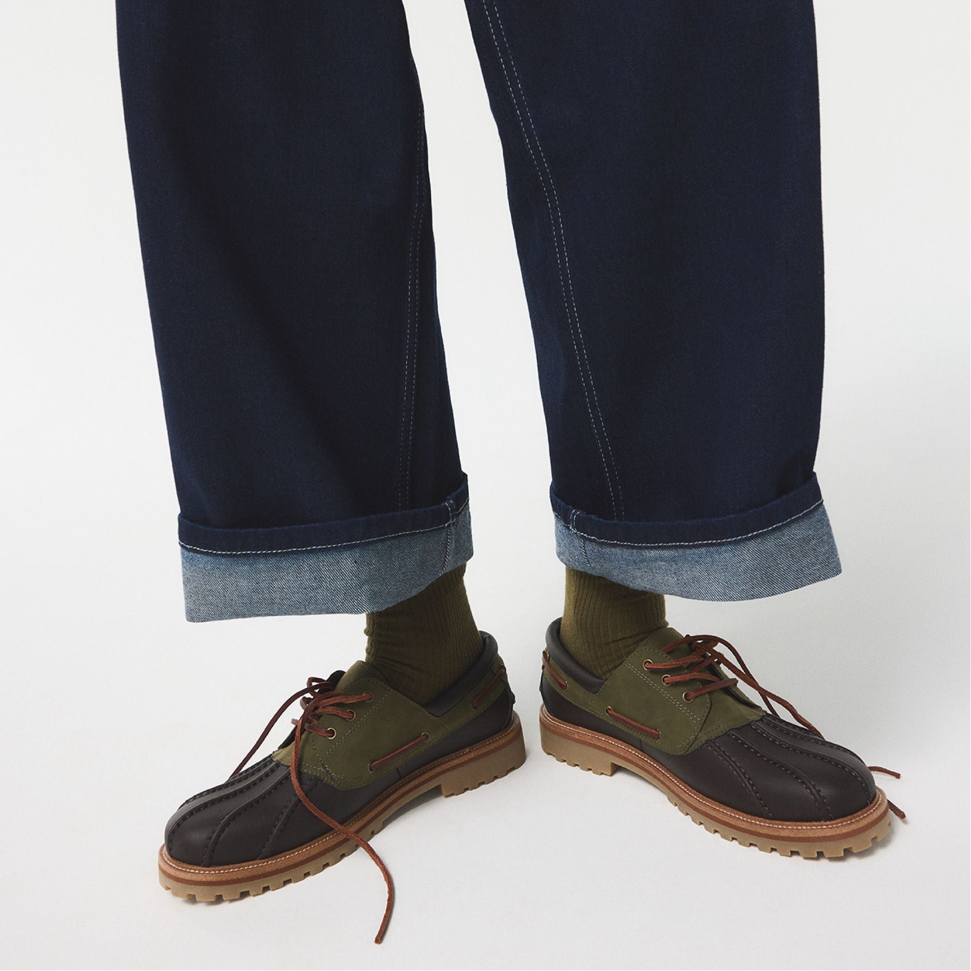 Aldo | Finn in Brown Primary Multi - Boat shoe, Lug sole