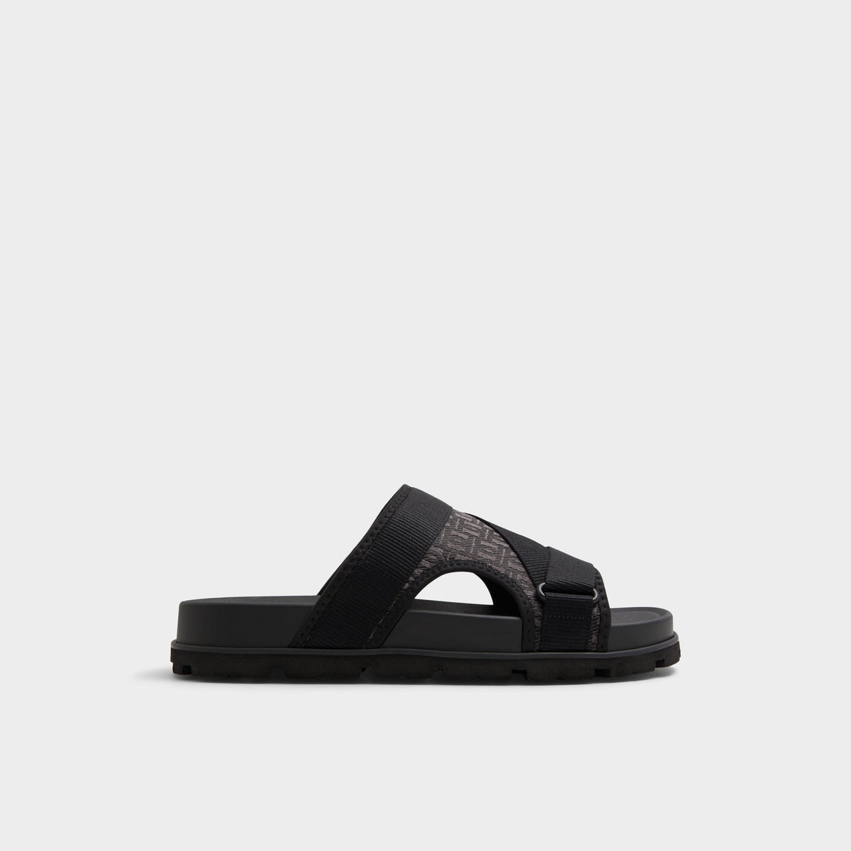 Aldo | Deniels Open Black Men's Slides - Slide sandal