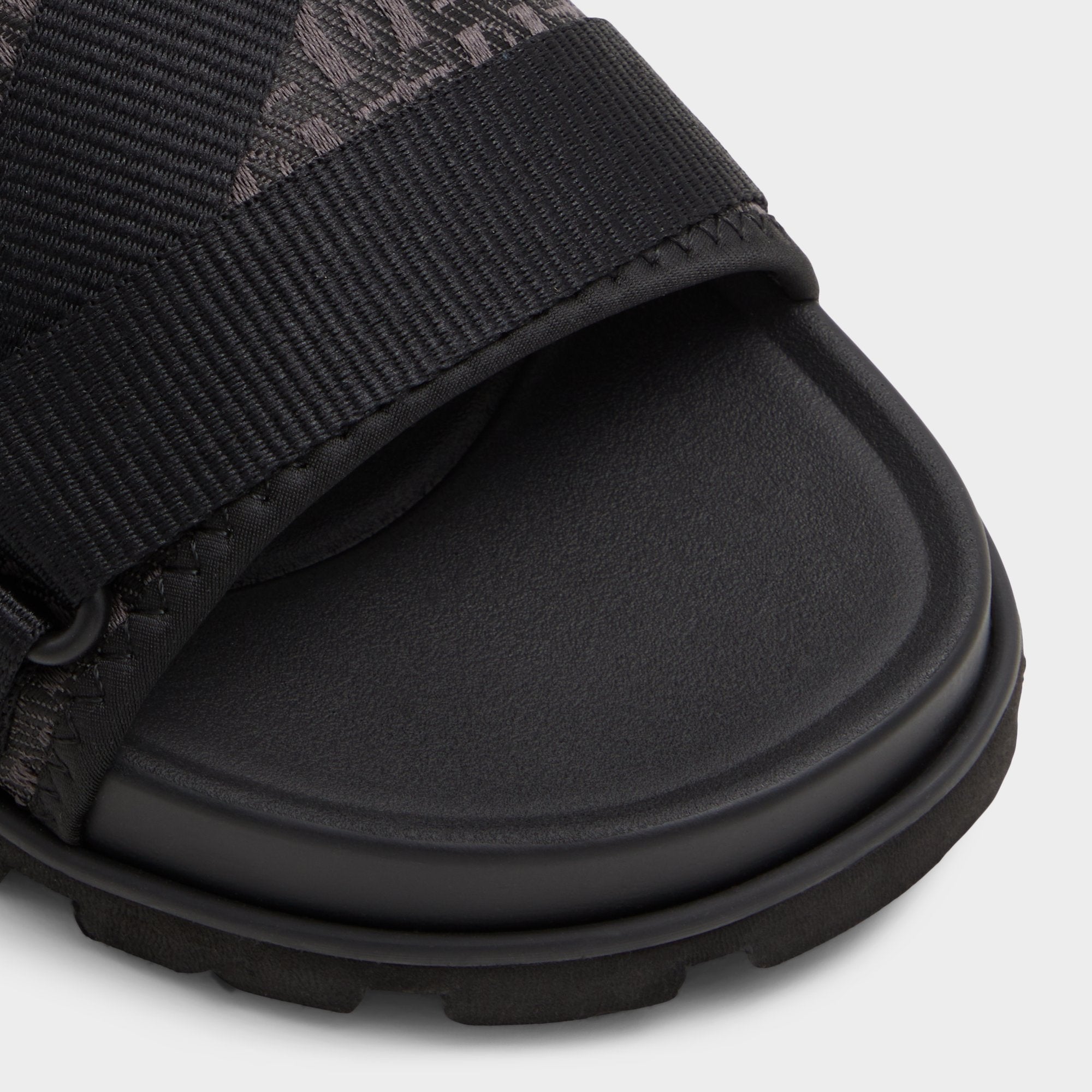 Aldo | Deniels Open Black Men's Slides - Slide sandal