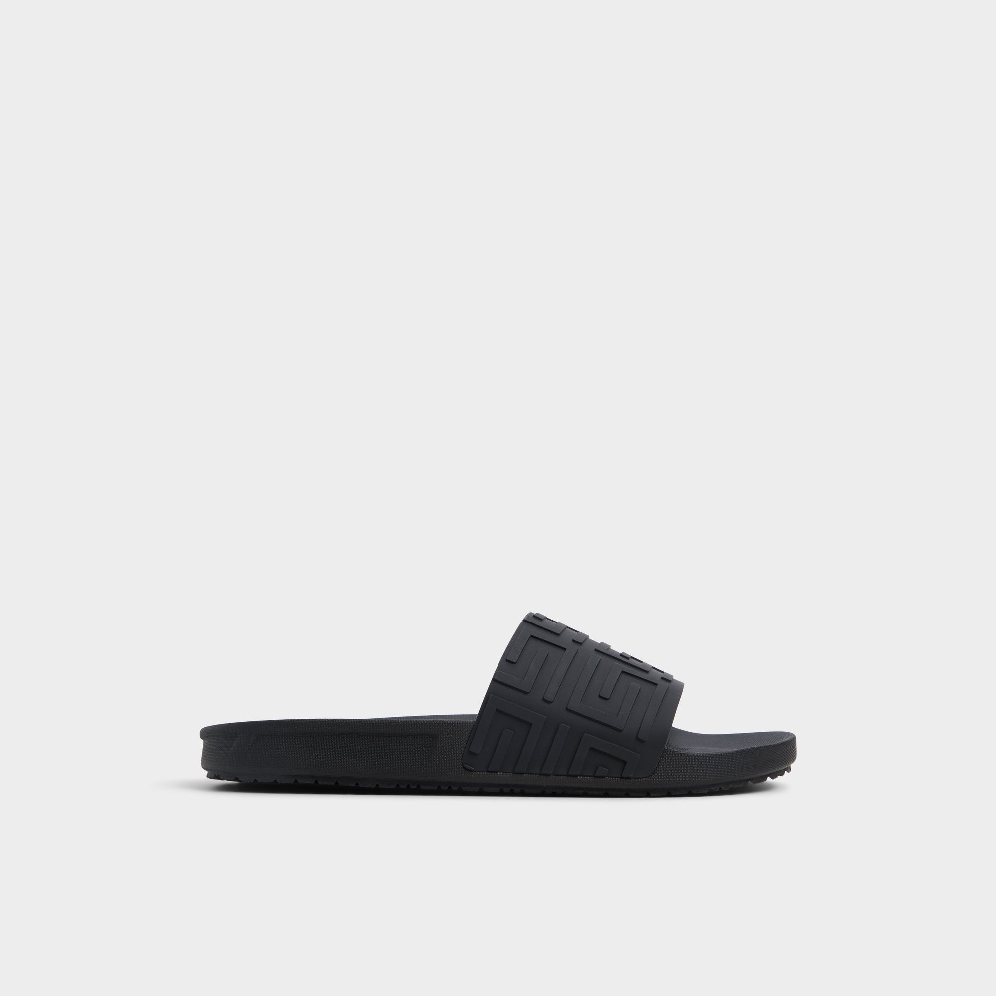 Aldo | Atrani Black Men's Slides - Slide sandal