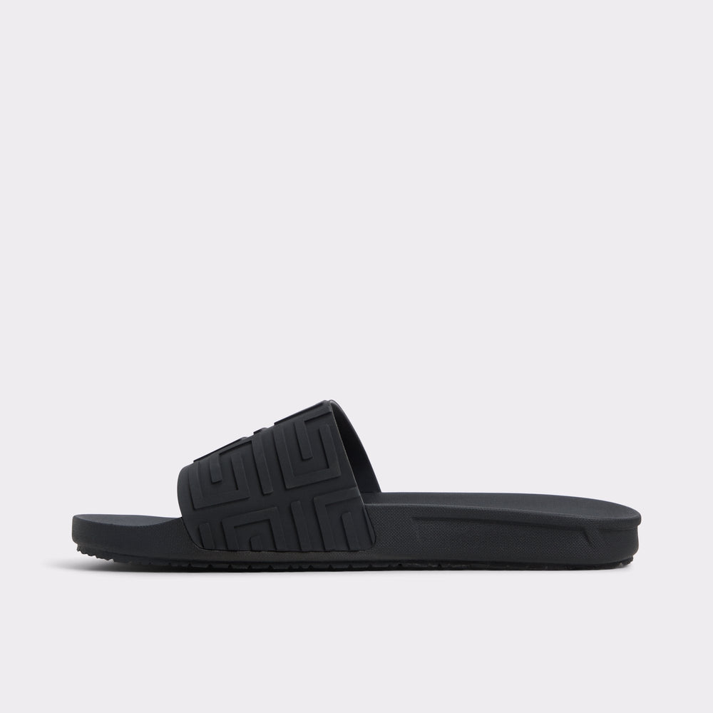 Aldo | Atrani Black Men's Slides - Slide sandal