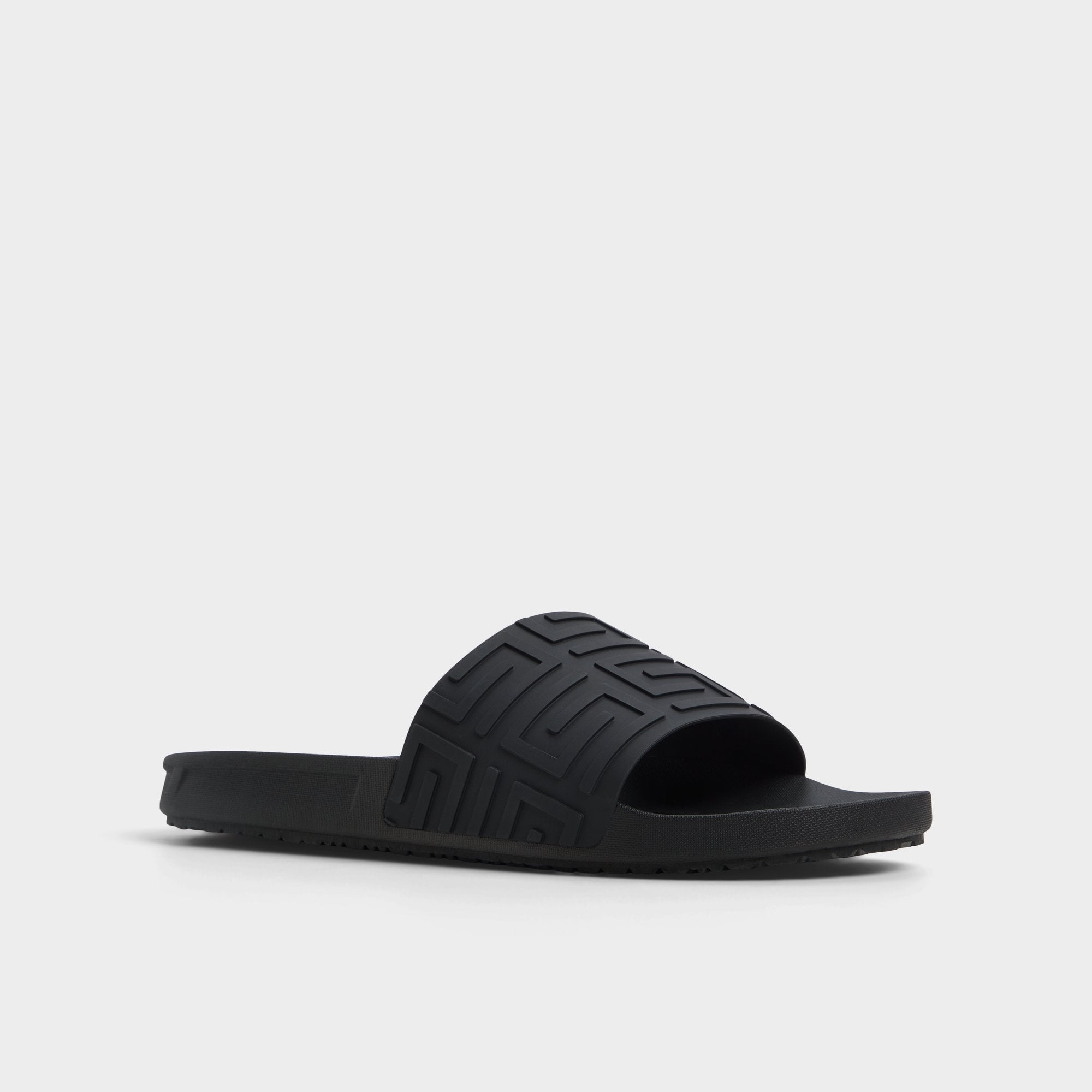 Aldo | Atrani Black Men's Slides - Slide sandal