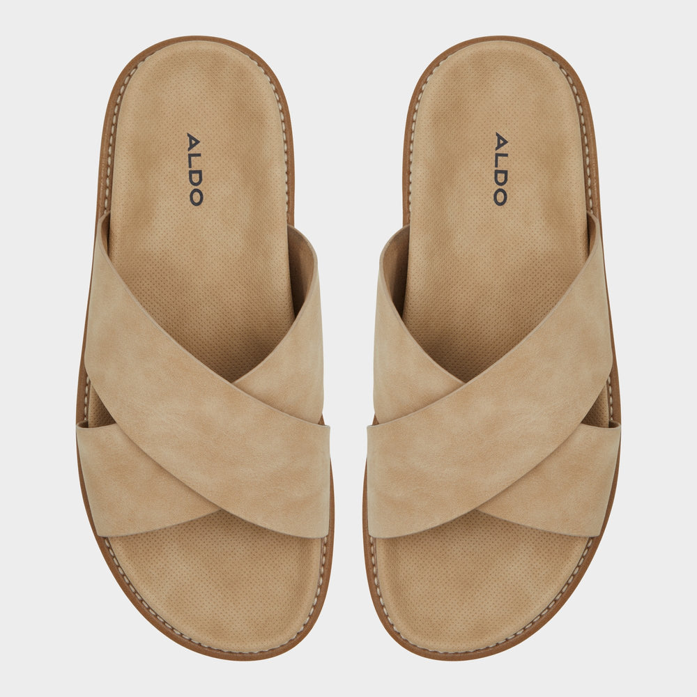 Aldo | Marrin Beige Men's Slides - Slide sandal