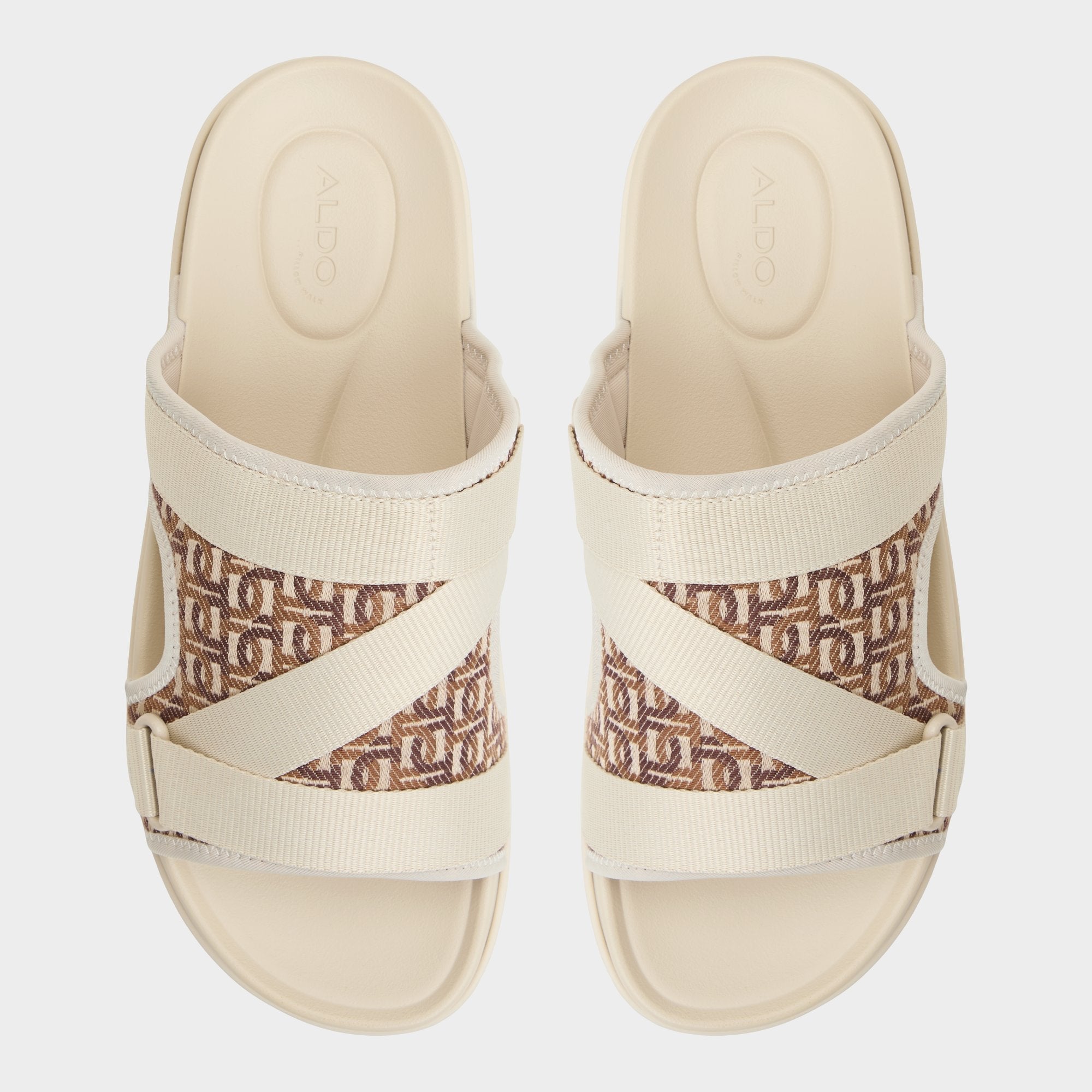 Aldo | Deniels Medium Beige Men's Slides - Slide sandal