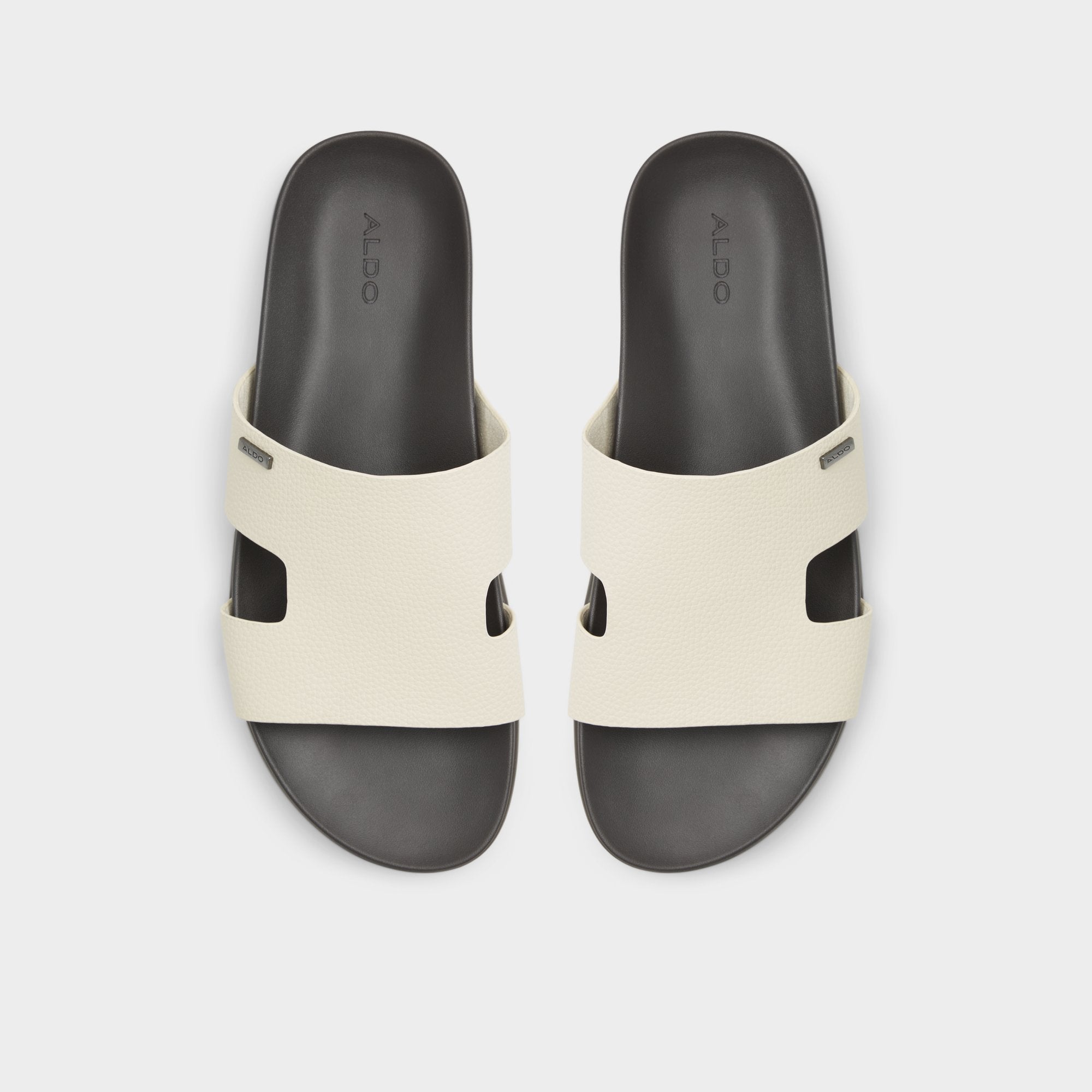 Aldo | Mondi Light Grey Men's Slides - Slide sandal