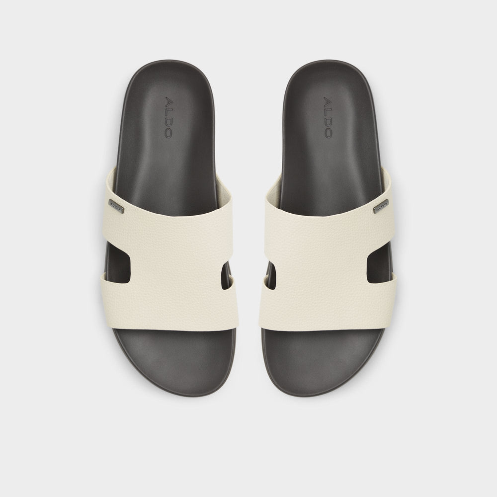Aldo | Mondi Light Grey Men's Slides - Slide sandal