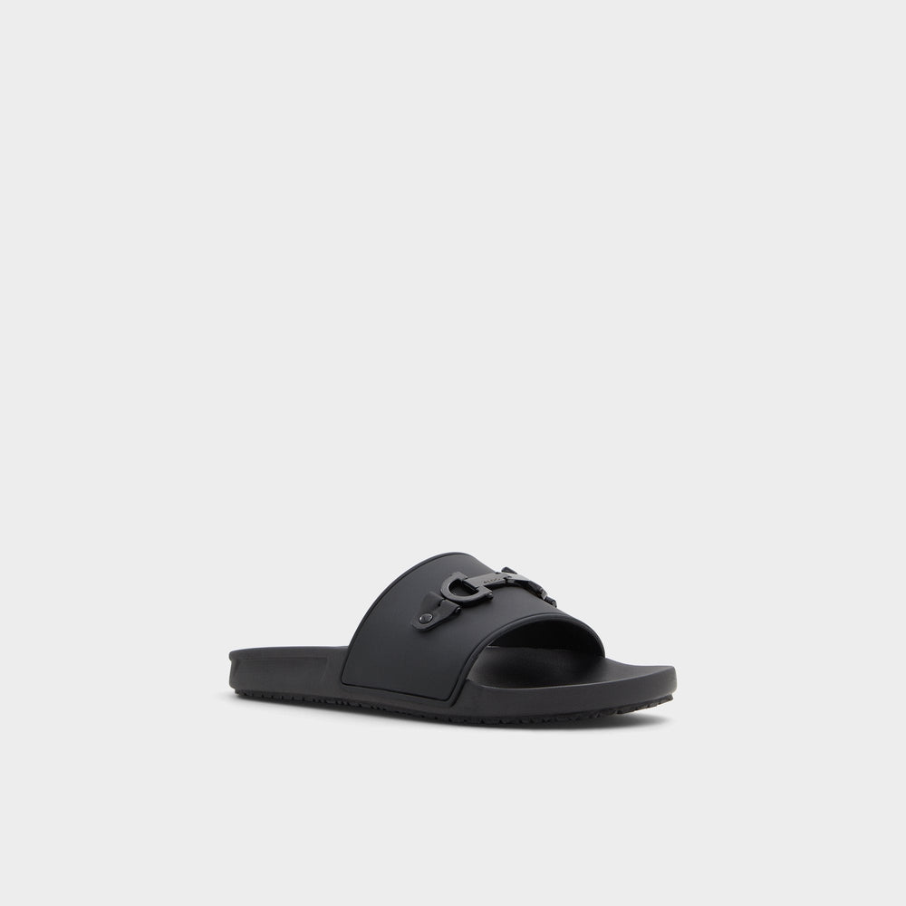 Aldo | Loungeslide Black Men's Slides - Slide sandal