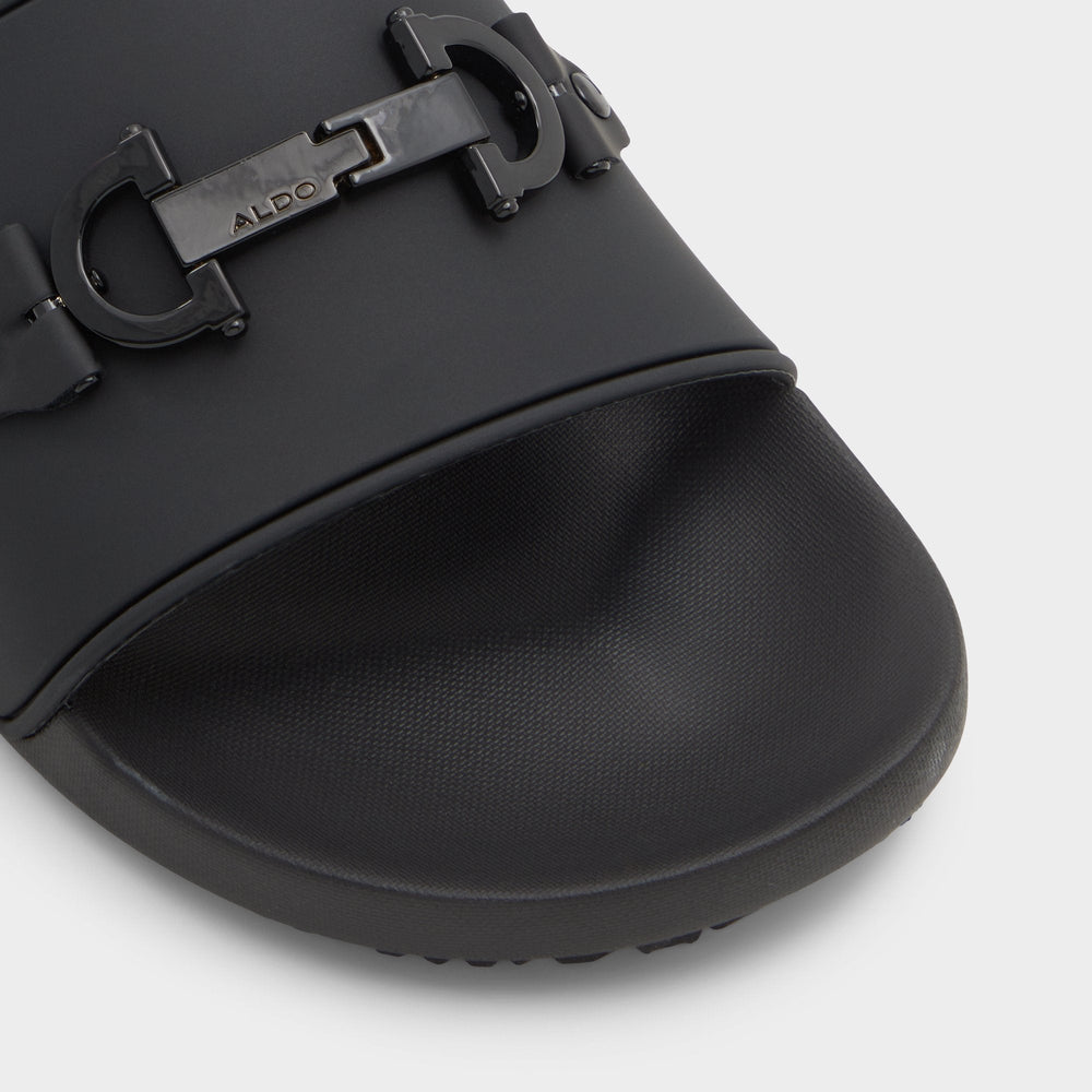 Aldo | Loungeslide Black Men's Slides - Slide sandal