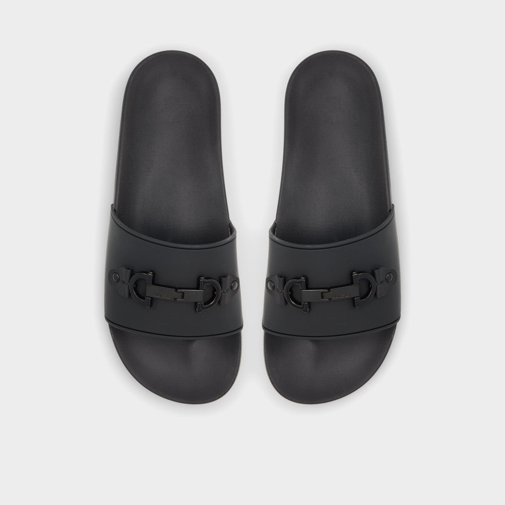 Aldo | Loungeslide Black Men's Slides - Slide sandal