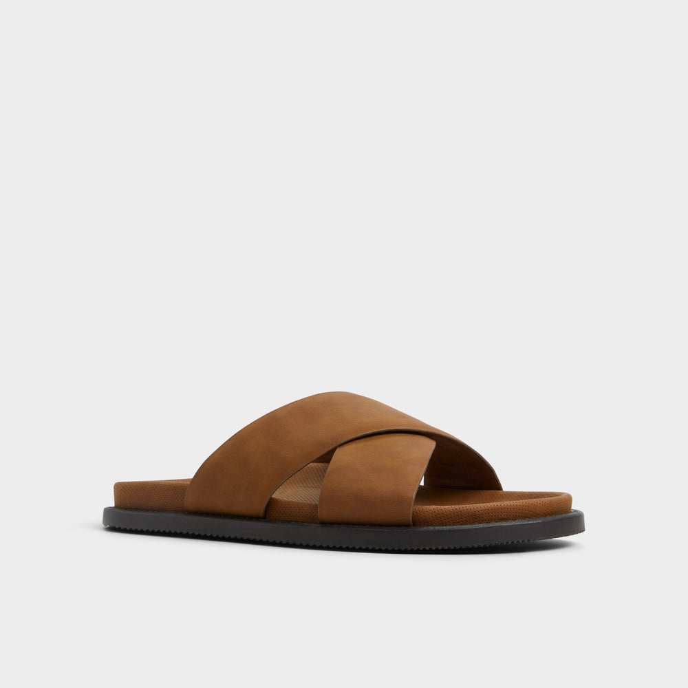 Aldo | Marrin Cognac Men's Slides - Slide sandal