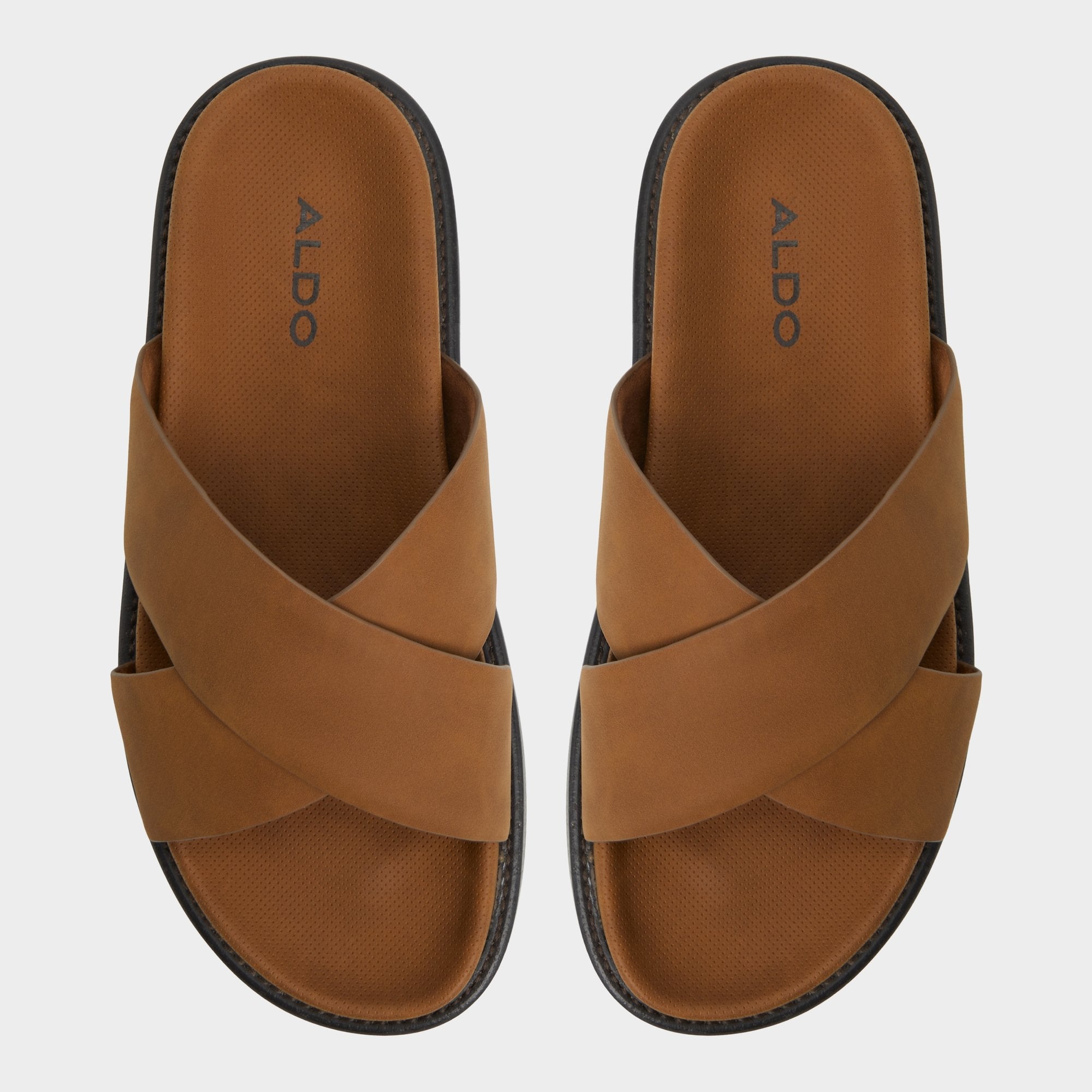 Aldo | Marrin Cognac Men's Slides - Slide sandal